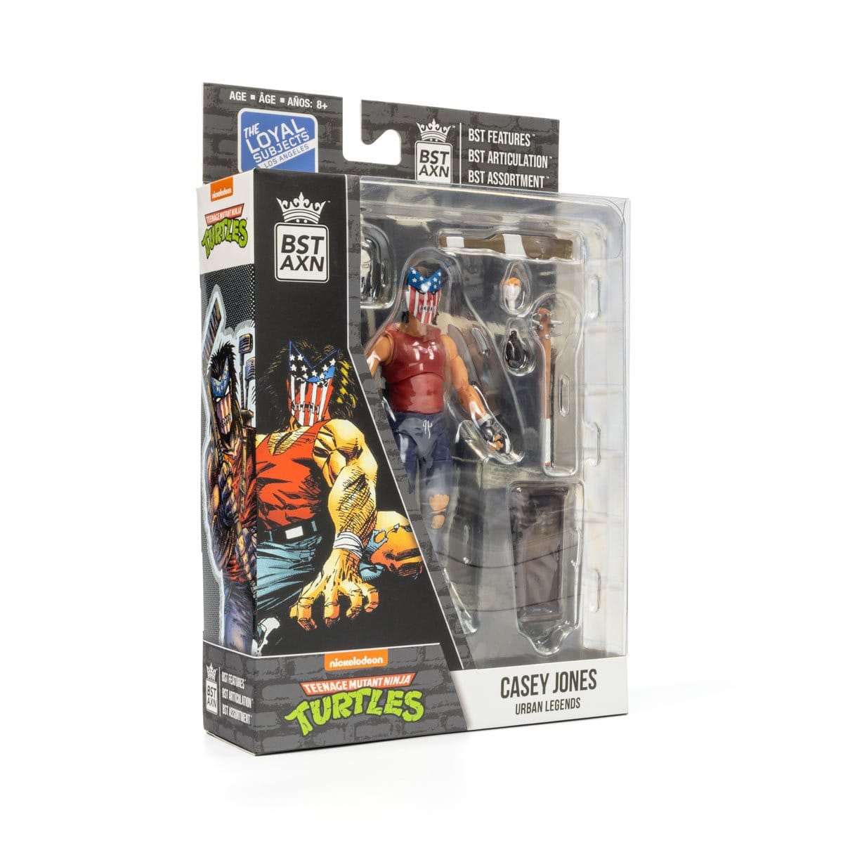 Teenage Mutant Ninja Turtles Casey Jones Urban Legends BST AXN 5-Inch  Action Figure