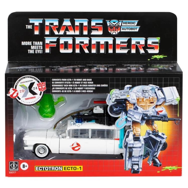Transformers Generations Ghostbusters Ecto-1 Ectotron Packaging