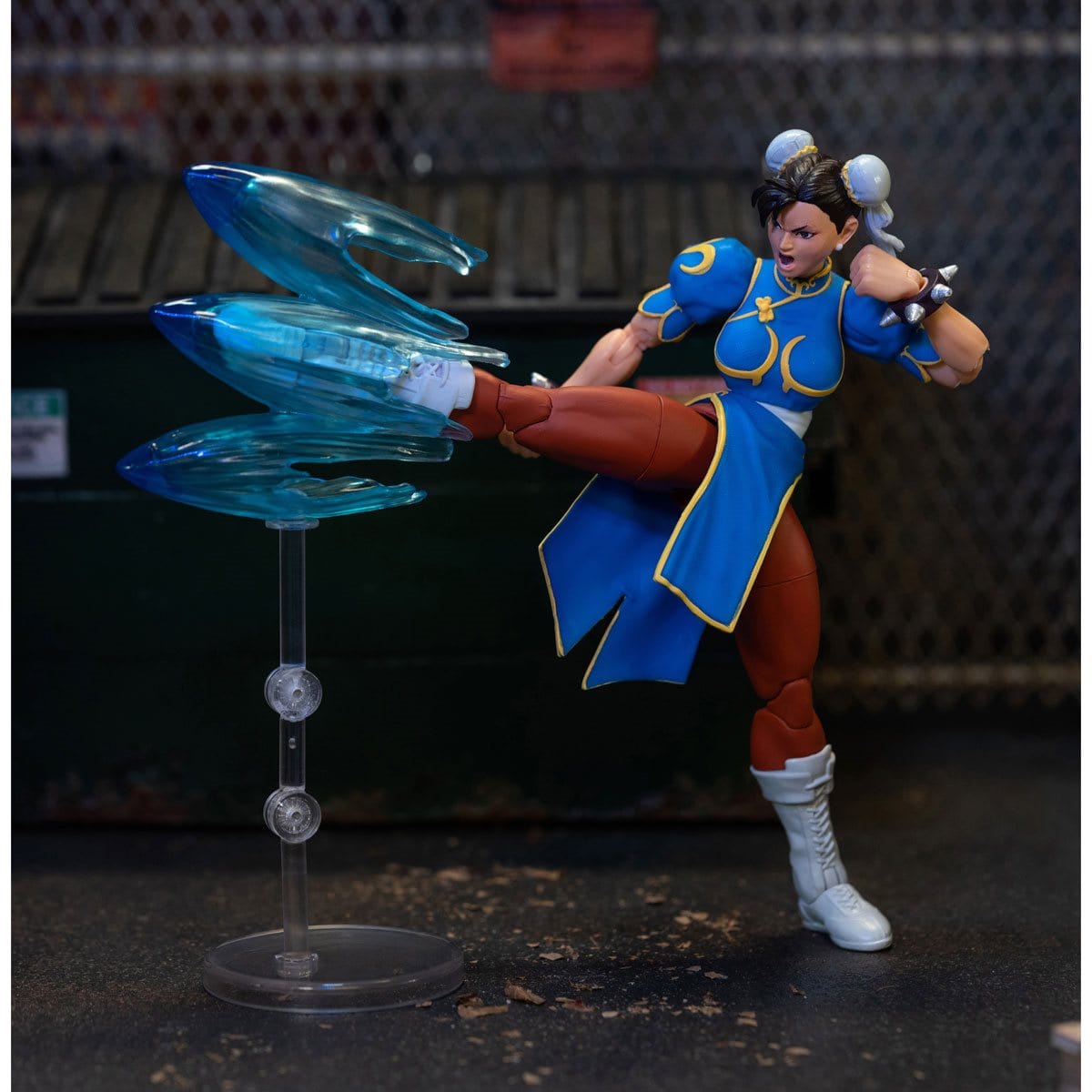 Ultra-Street-Fighter-II-Chun-Li6-Inch-Scale-Action-Figure-toys-pose-collectible-kick