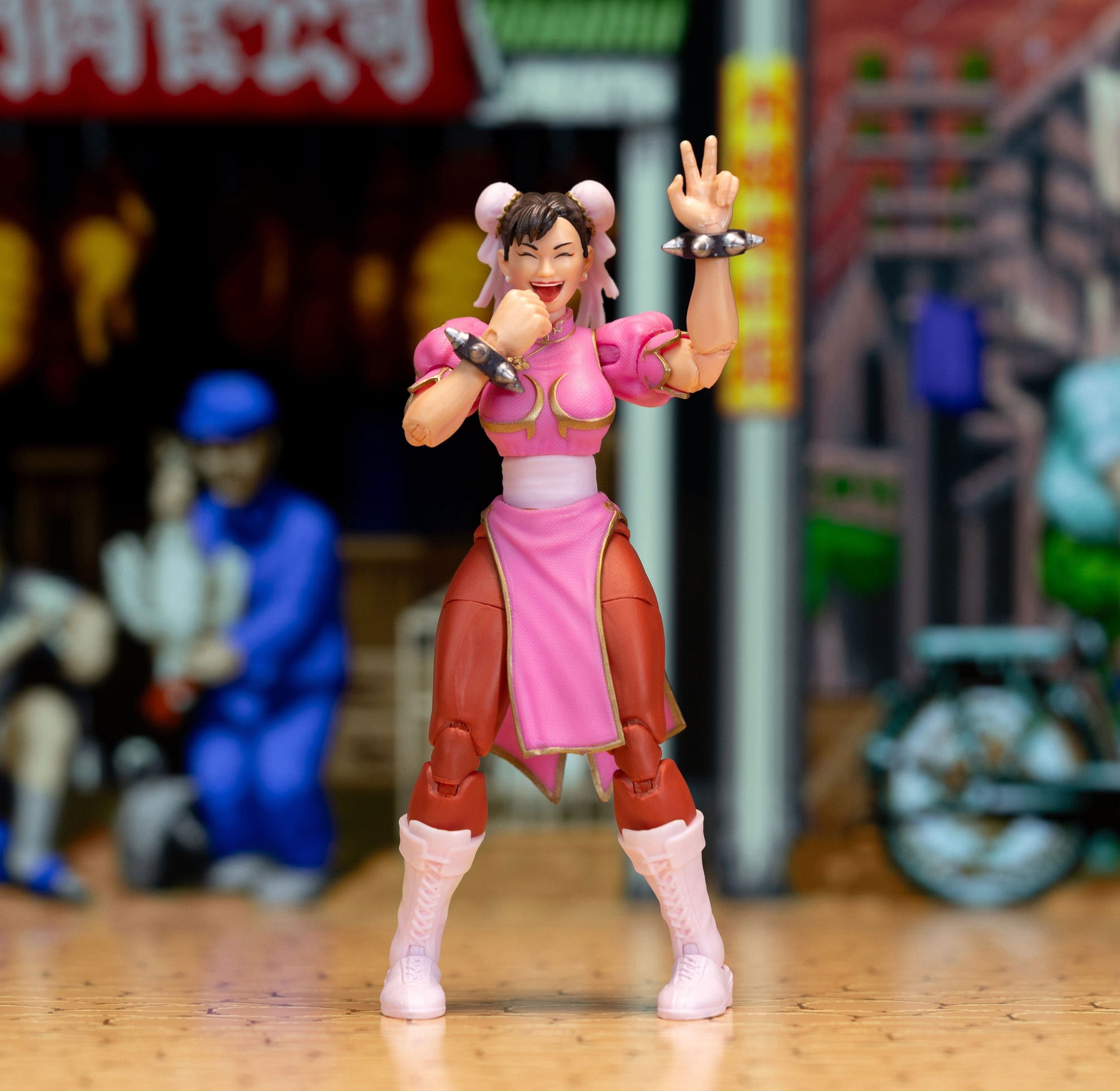 Ultra Street Fighter II The Final Challengers Action-Figure 112 Chun Li Player 2 Deluxe Ver. 15 cm