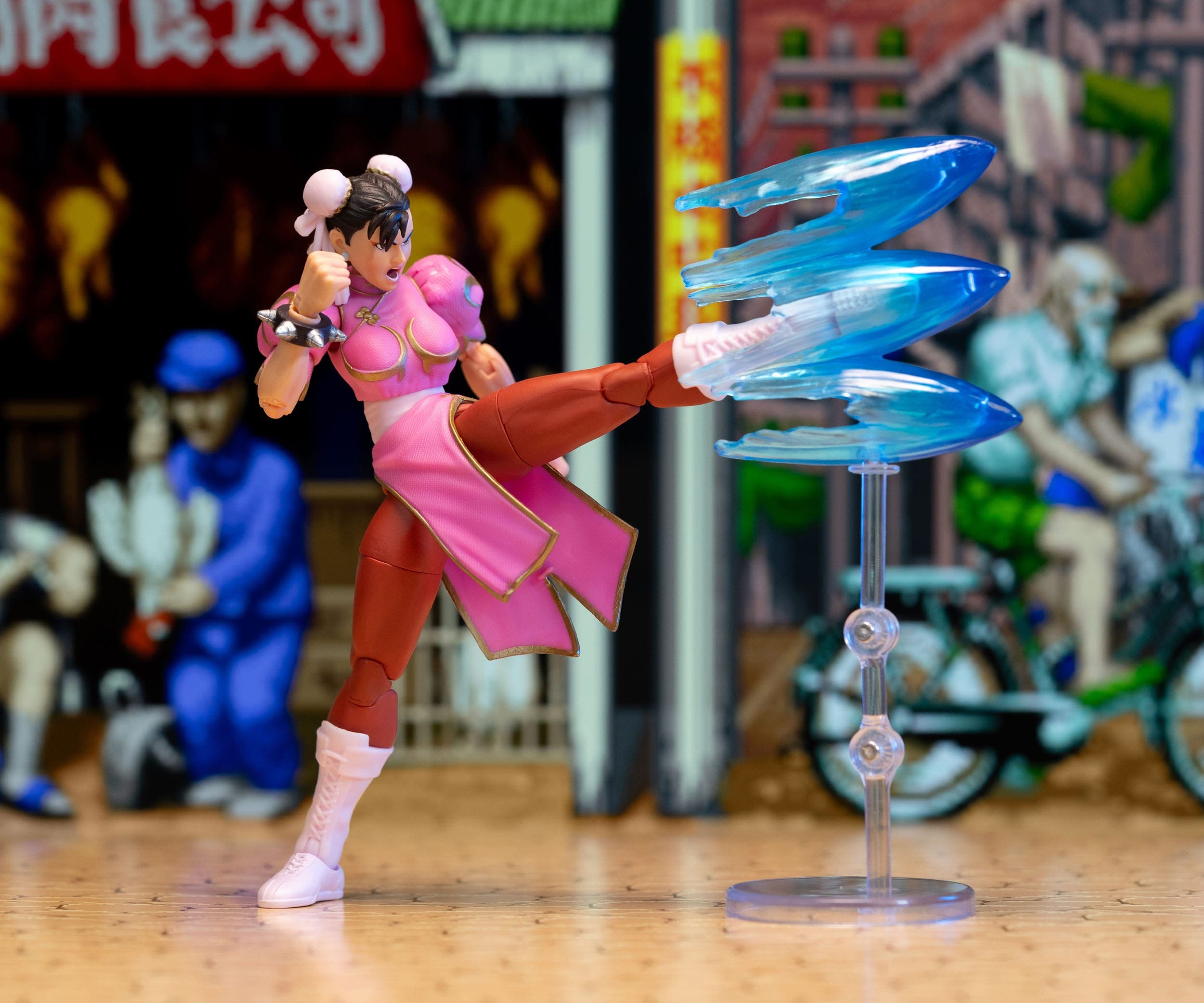 Ultra Street Fighter II The Final Challengers Action-Figure 112 Chun Li Player 2 Deluxe Ver. 15 cm