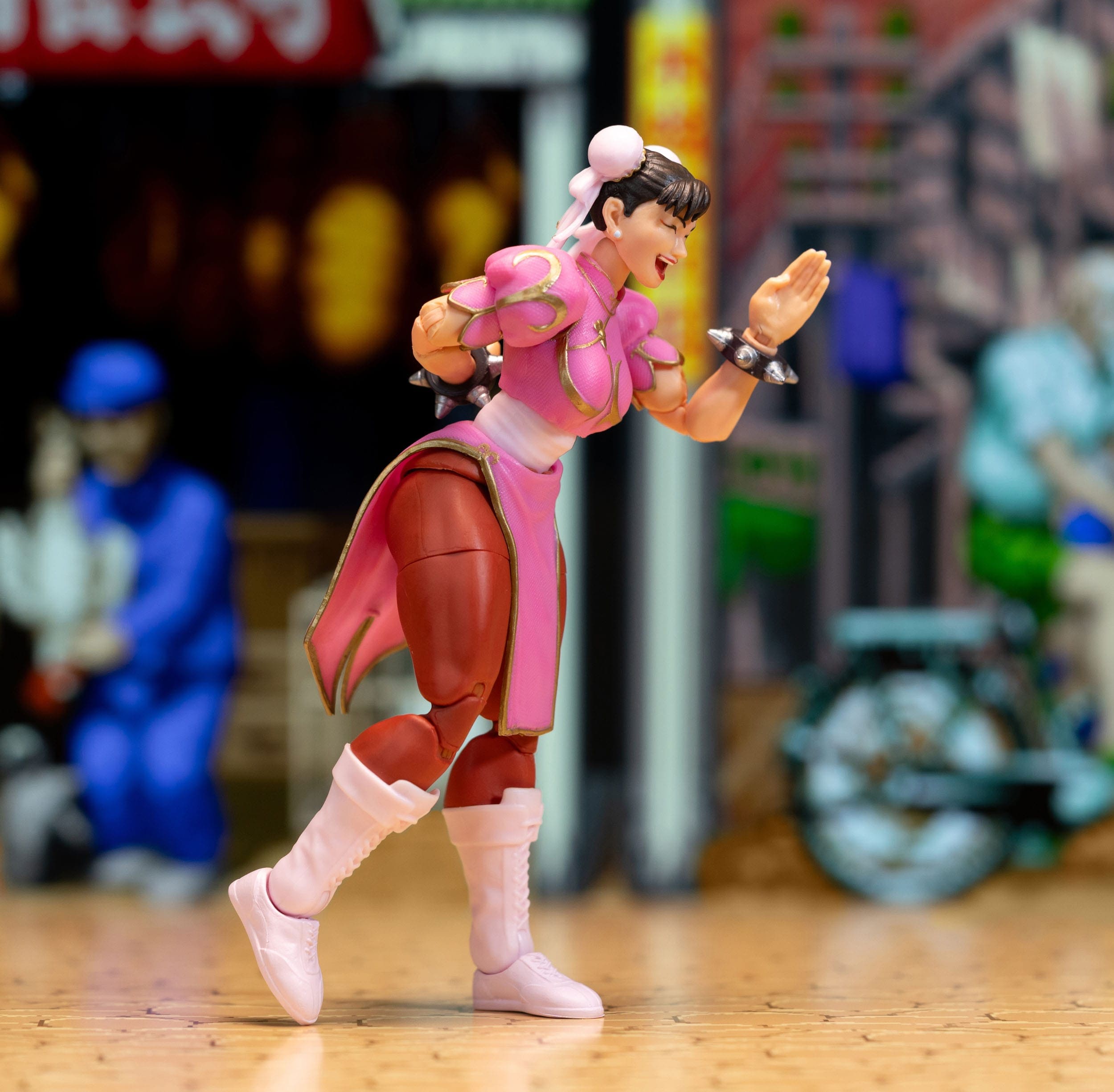 Ultra Street Fighter II The Final Challengers Action-Figure 112 Chun Li Player 2 Deluxe Ver. 15 cm