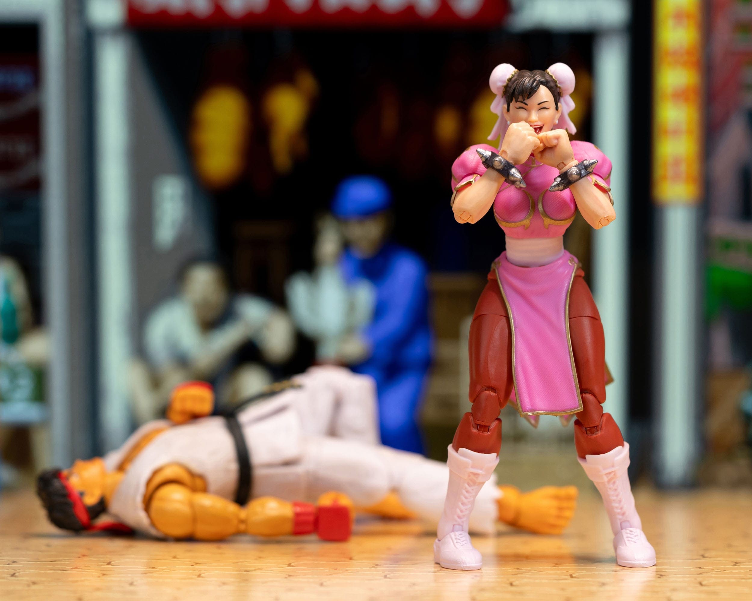 Ultra Street Fighter II The Final Challengers Action-Figure 112 Chun Li Player 2 Deluxe Ver. 15 cm