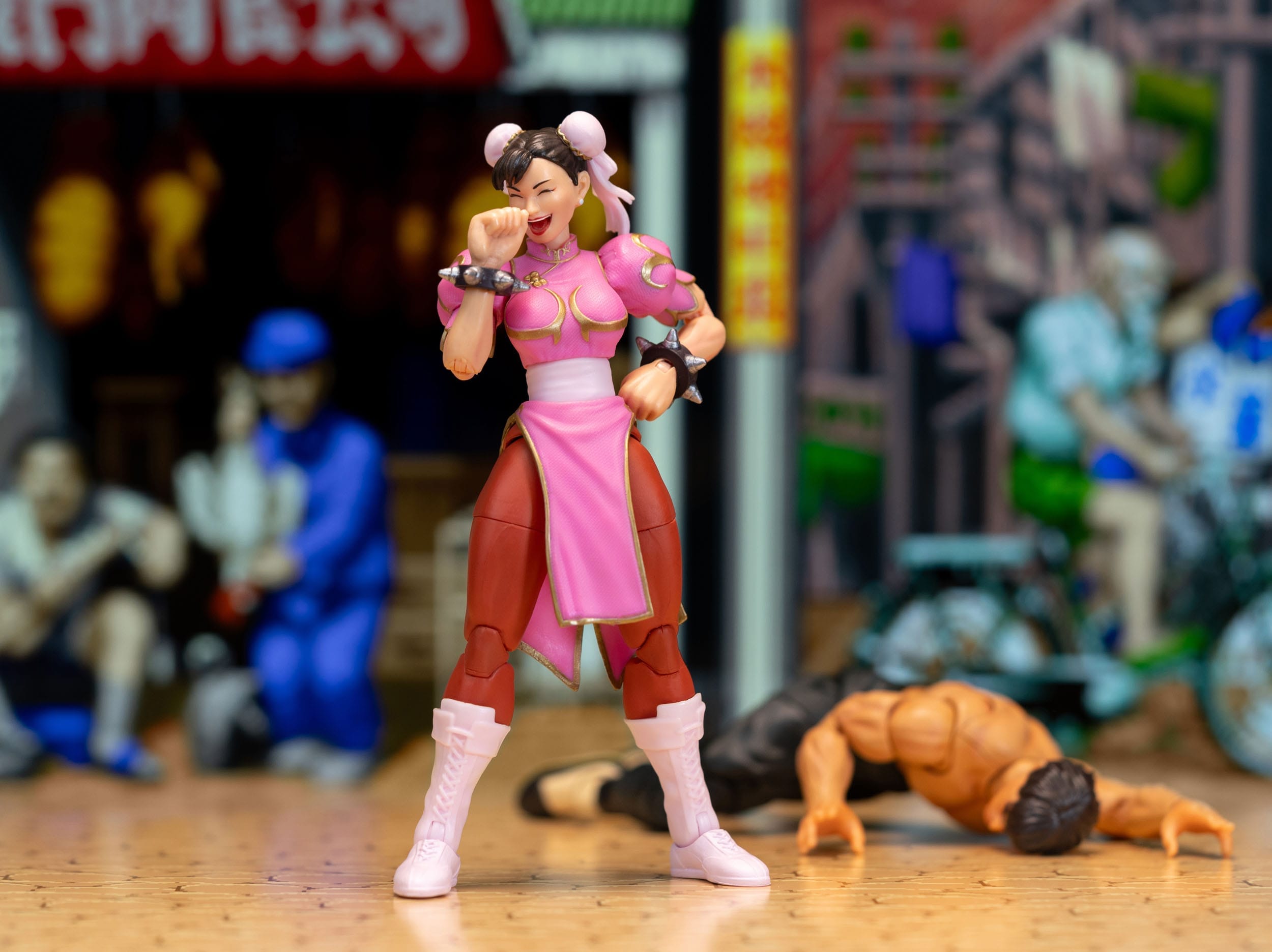 Ultra Street Fighter II The Final Challengers Action-Figure 112 Chun Li Player 2 Deluxe Ver. 15 cm