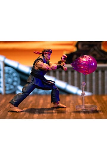 Ultra Street Fighter II: The Final Challengers Action Figure 1/12 Evil Ryu SDCC 2023 Exclusive