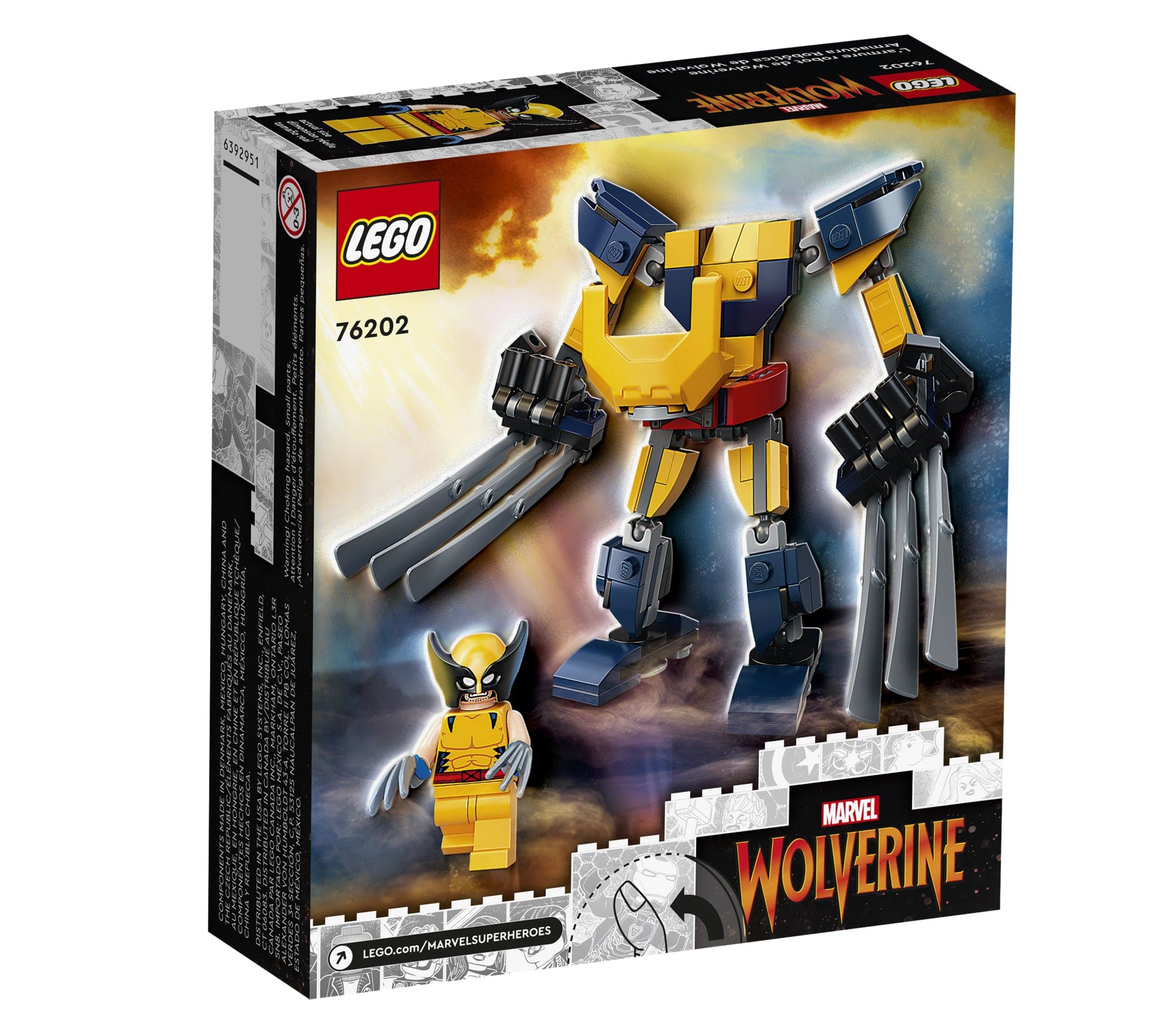 LEGO Marvel 76202 Wolverine Mech Armor