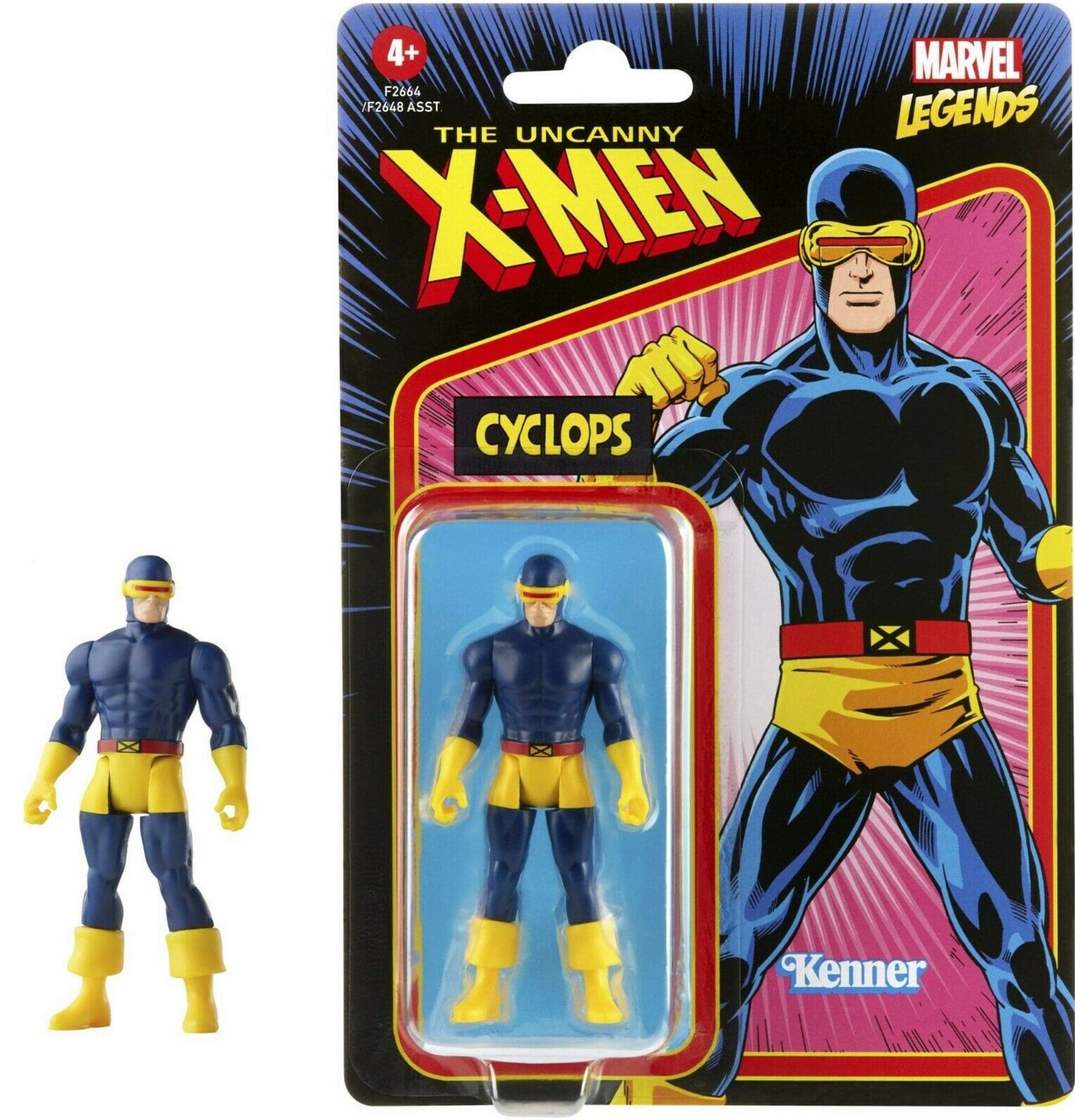 Marvel Legends Retro Recollect Cyclops 3.75" X-Men Action Figure