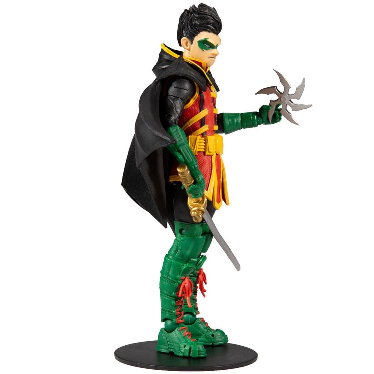 DC Multiverse Damian Wayne Robin 7-Inch Action Figure Right side profile