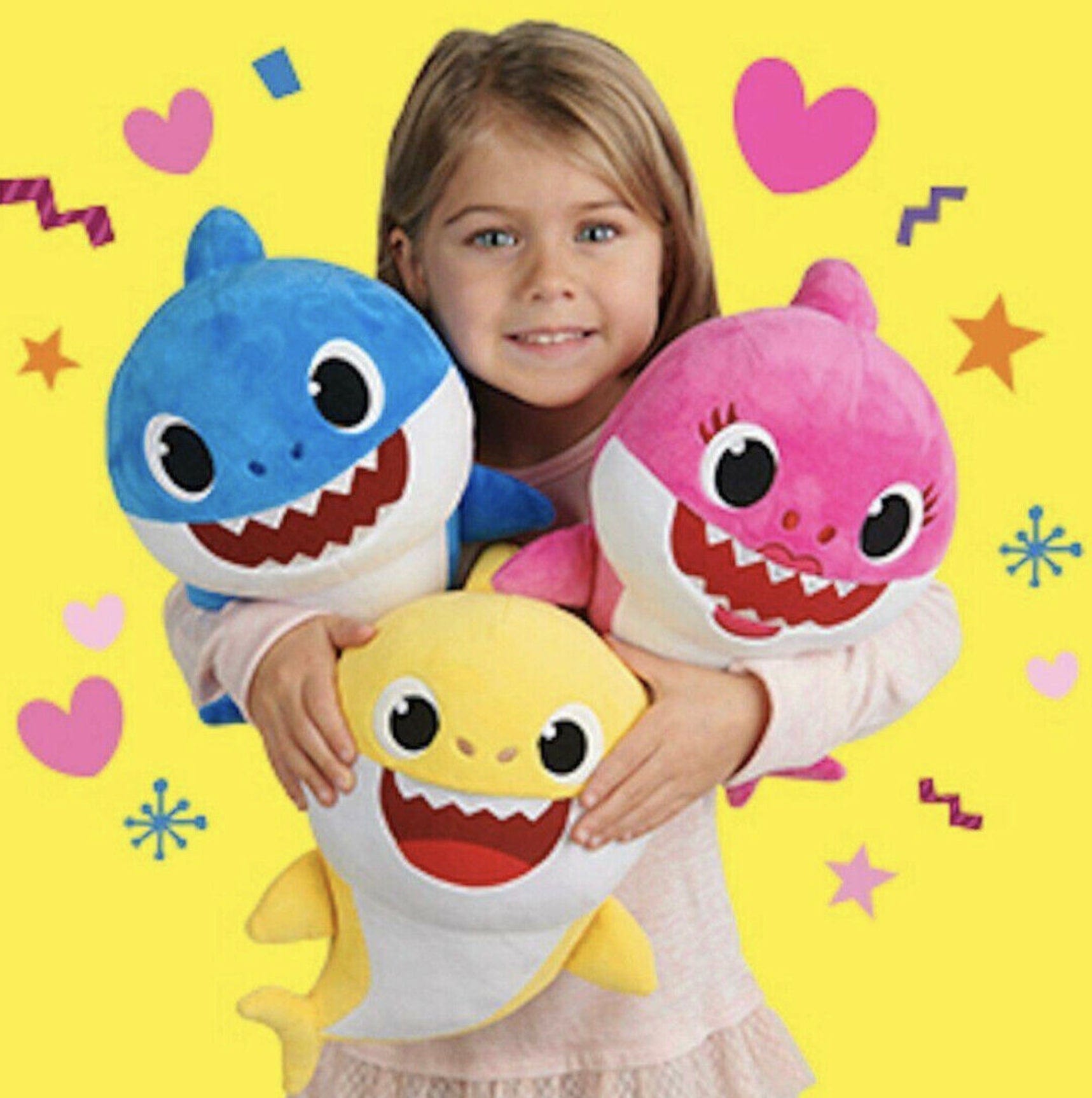 BABY SHARK PLUSH SOFT TOY 38CM