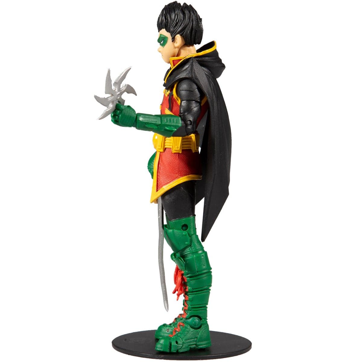 DC Multiverse Damian Wayne Robin 7-Inch Action Figure Left side profile
