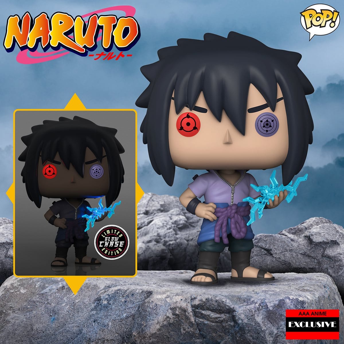Funko Pop! Naruto Sasuke Uchiha Rinnegan