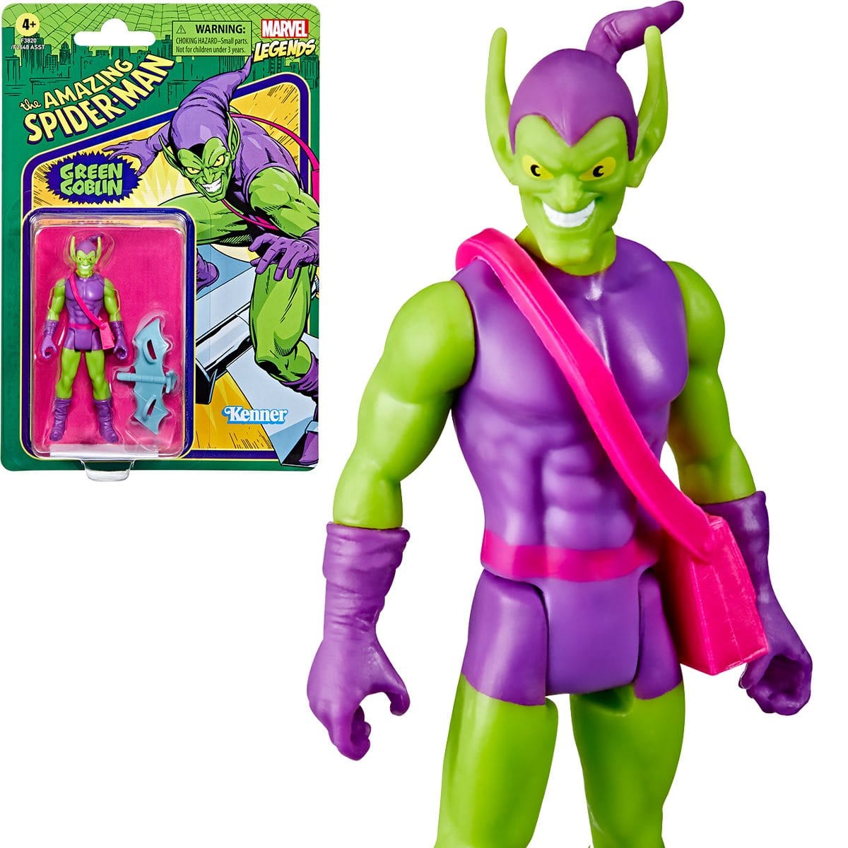Marvel Legends Retro 375 Collection Green Goblin 3 3/4-Inch Action Figure