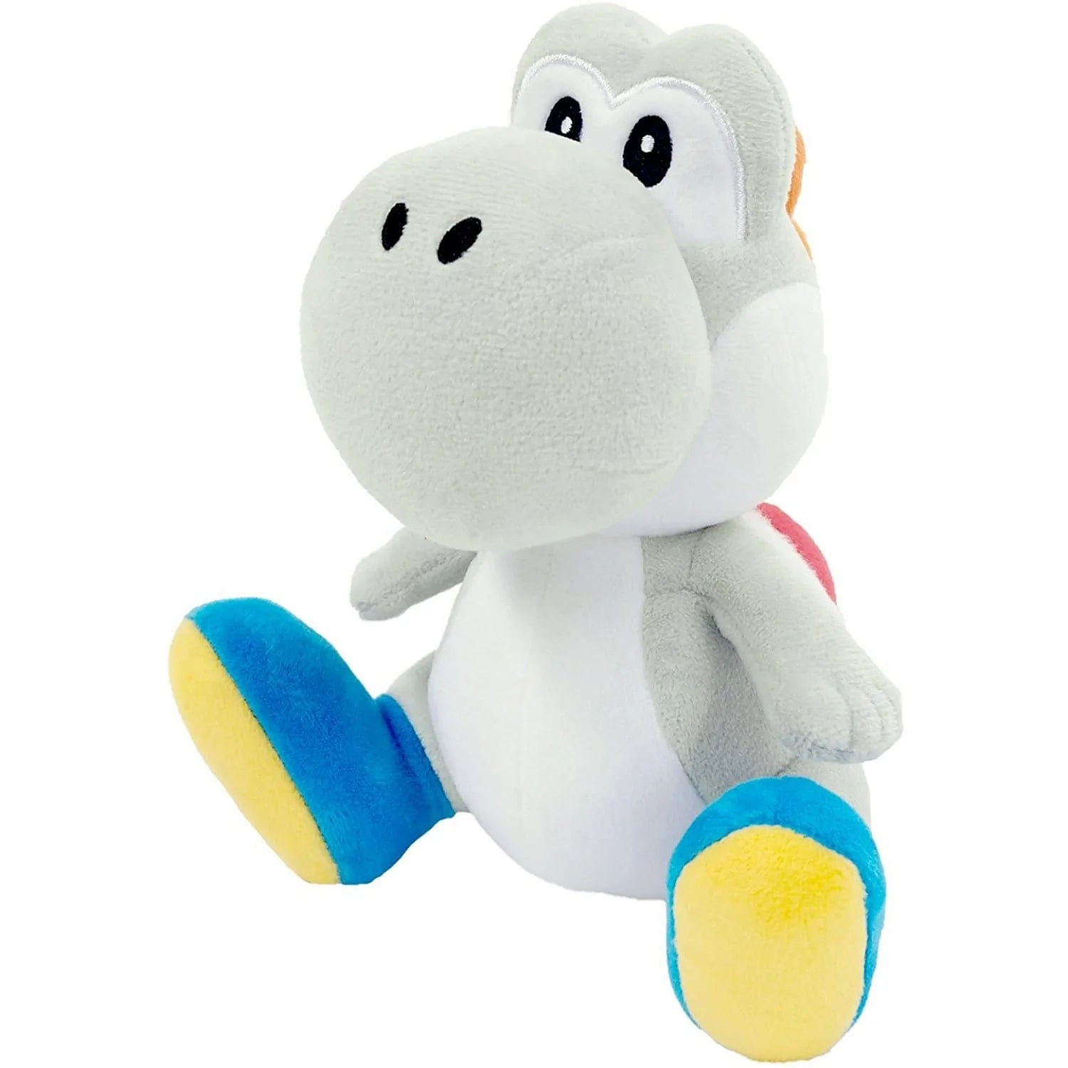 Little Buddy Super Mario All Star Yoshi - White Yoshi Plush 7"