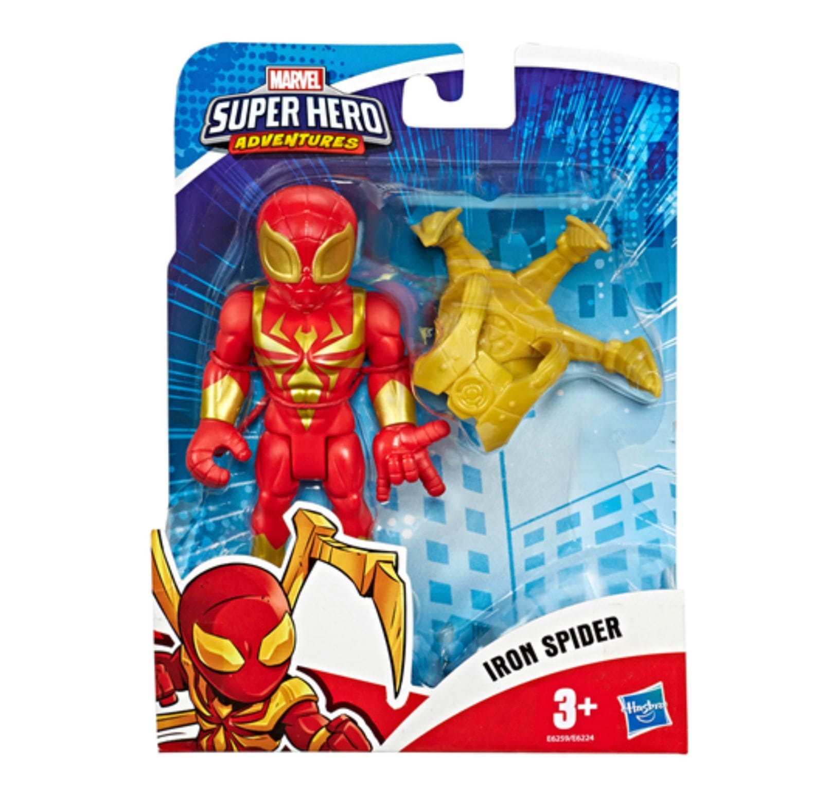 Marvel Super Hero Adventures Iron Spider - Playskool Heroes Action Figure Hasbro