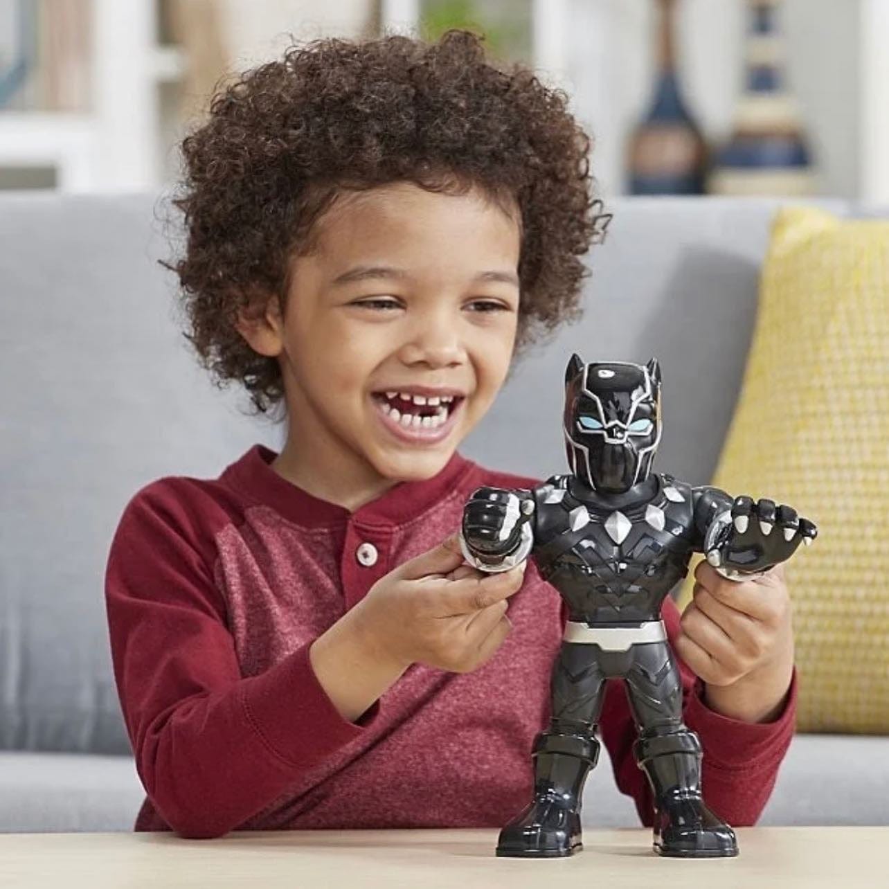 Playskool Heroes Marvel Super Hero Adventures Mega Mighties Black Panther