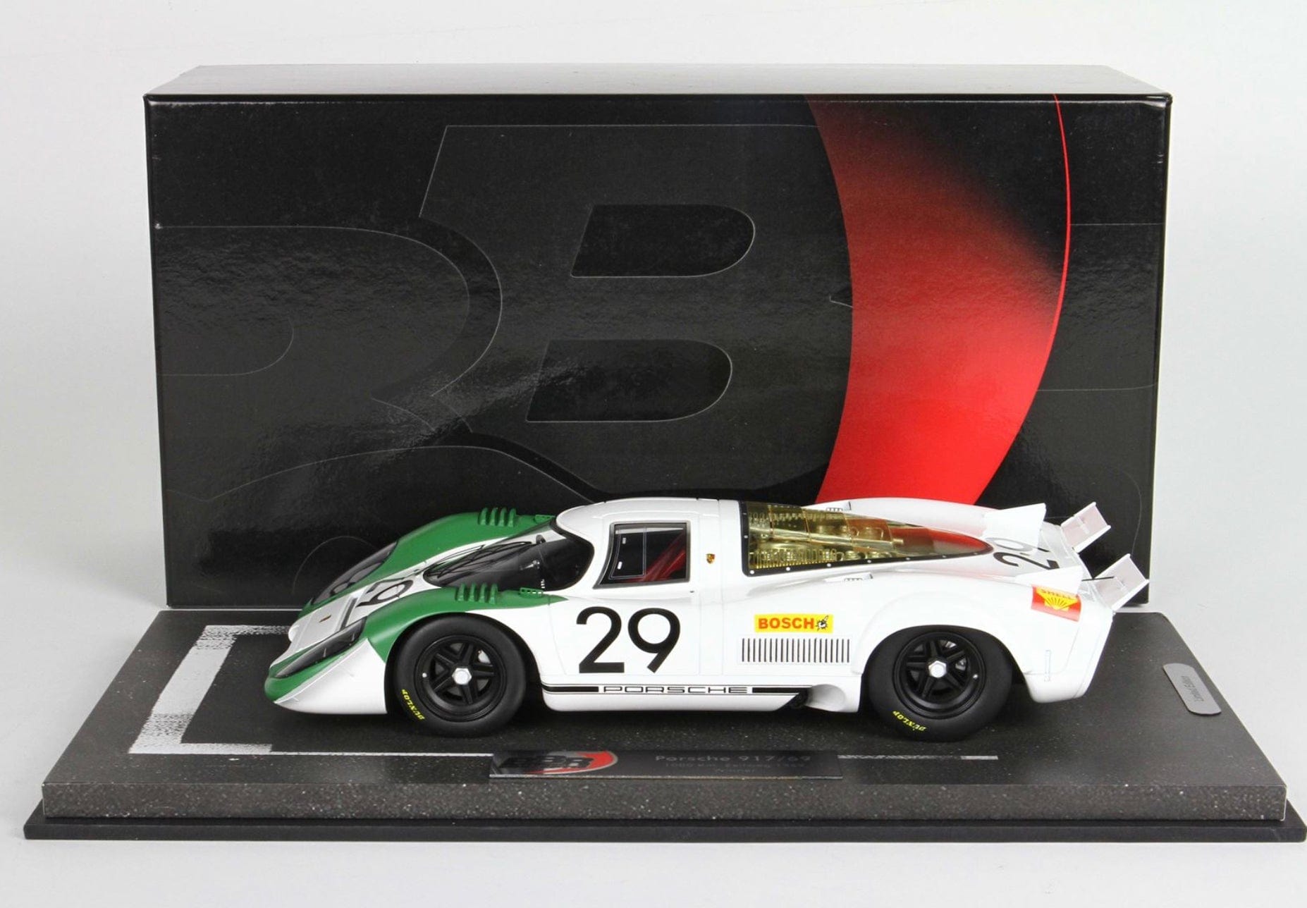 1:18 Porsche 917 Winner 1000 km Zeltweg 1969 #29 LE of 200 RARE BBR MODELS