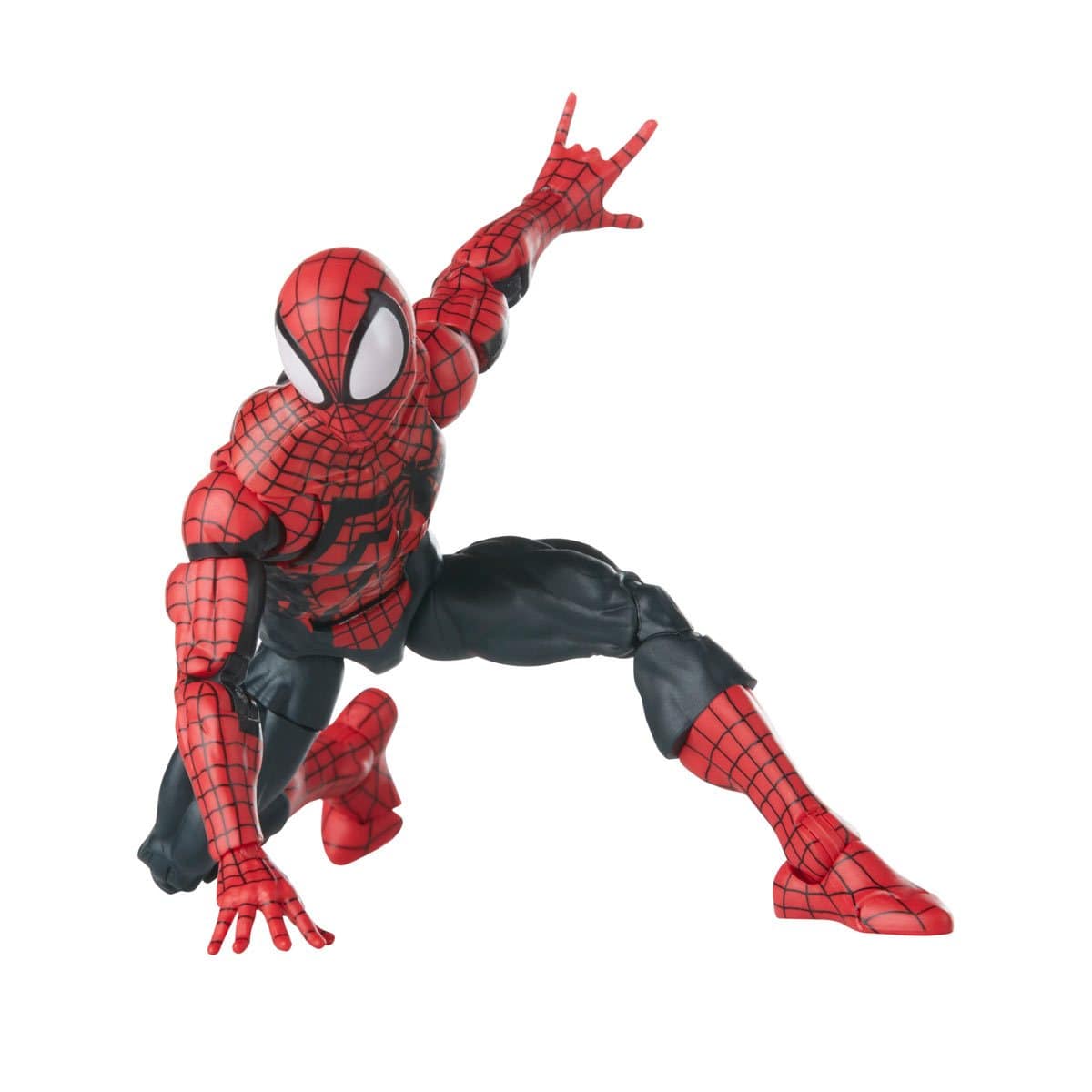 Spider-Man Retro Marvel Legends Ben Reilly Spider-Man 6-Inch Action Figure Spidey Landed Pose