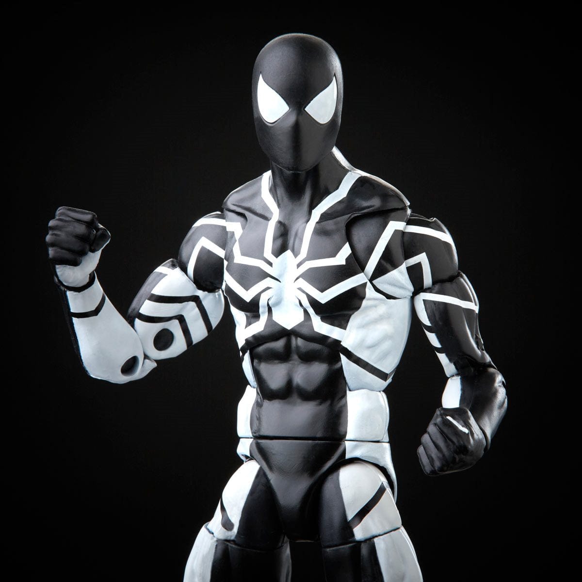 Future Foundation Spider-Man Stealth Suit Hasbro Marvel Legends Series Action Figure Media black suit