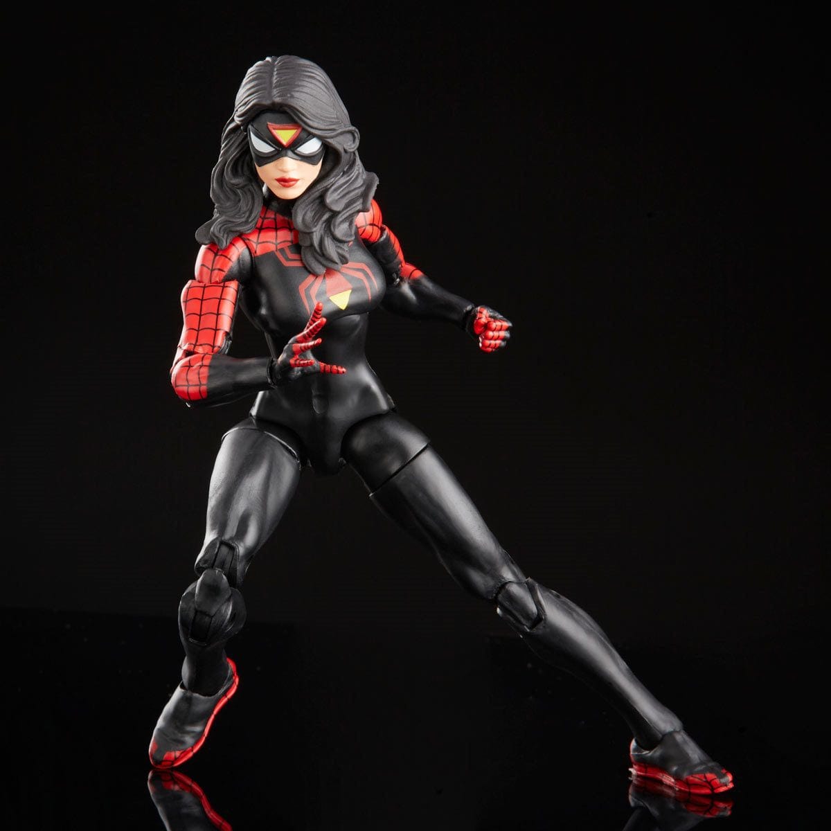 Spider-Man Retro Marvel Legends Jessica Drew Spider-Woman 6-Inch Action Figure,