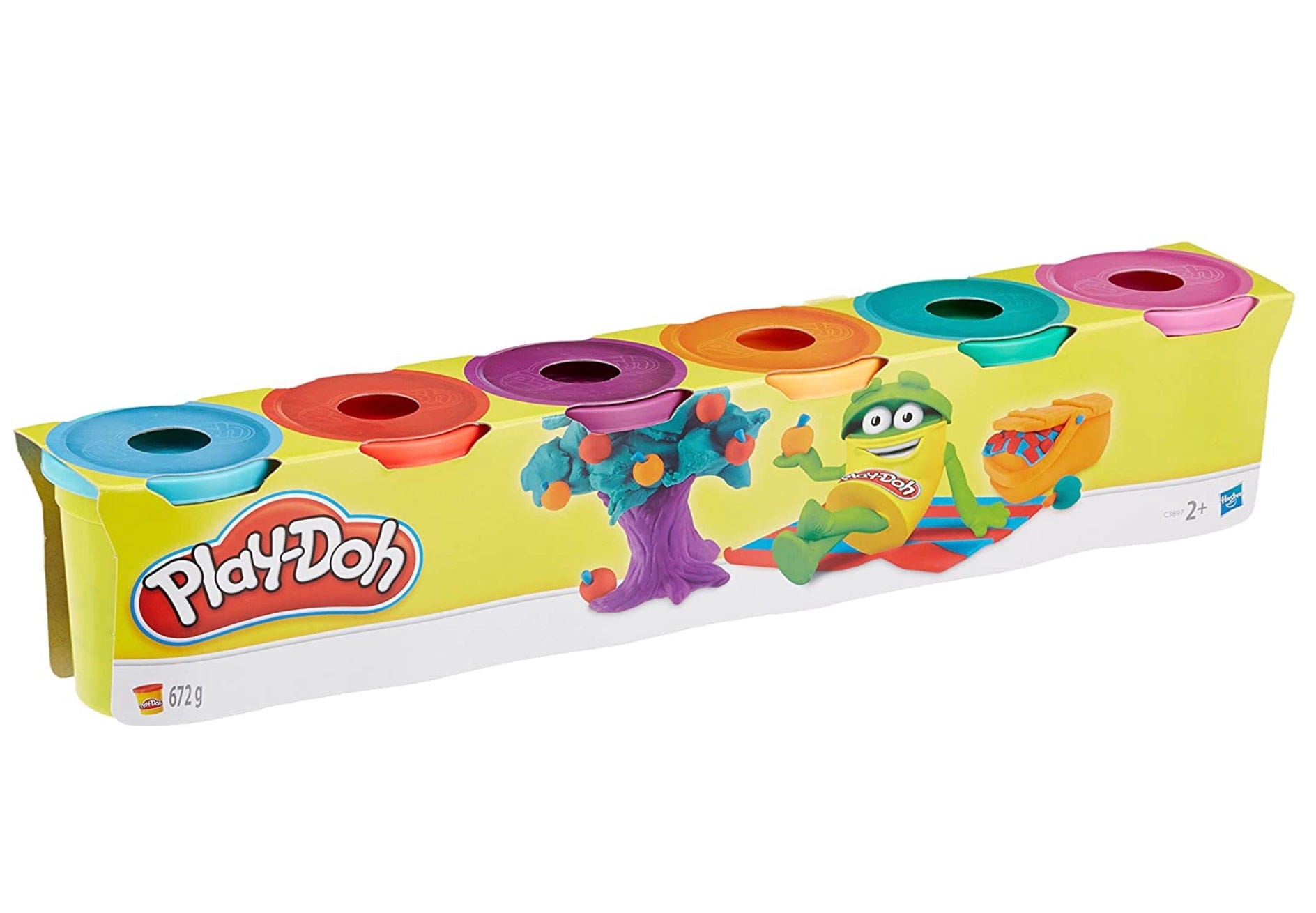 Play-Doh Assorted Set of 6 DIY Multi Colour