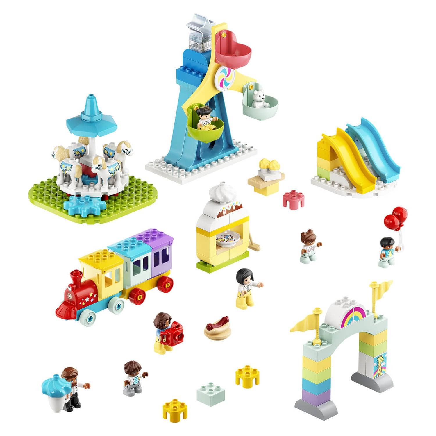 LEGO DUPLO Town: Amusement Park Toy for Toddlers (10956)