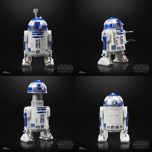 Star Wars The Black Series Return of the Jedi 40th Anniversary 6-Inch R2-D2 (Artoo-Deetoo) Action Figure.
