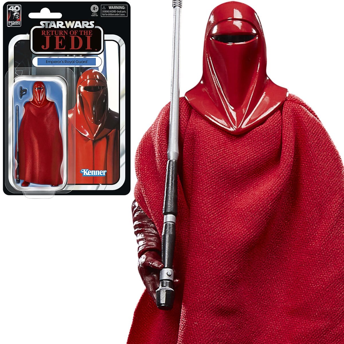 Star Wars The Black Series Return of the Jedi 40th Anniversary 6-Inch Emperor's Royal Guard Action Figure