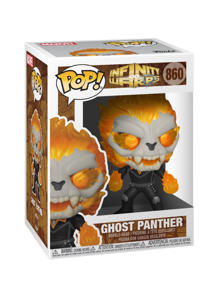 Funko Pop! Ghost Panther Marvel Infinity Warps - Vinyl Figure