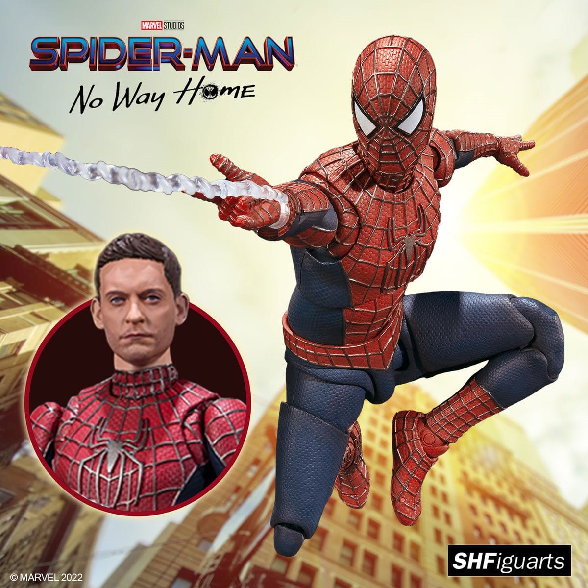 Spider-Man: No Way Home The Friendly Neighbourhood Spider-Man S.H.Figuarts Action Figure Media