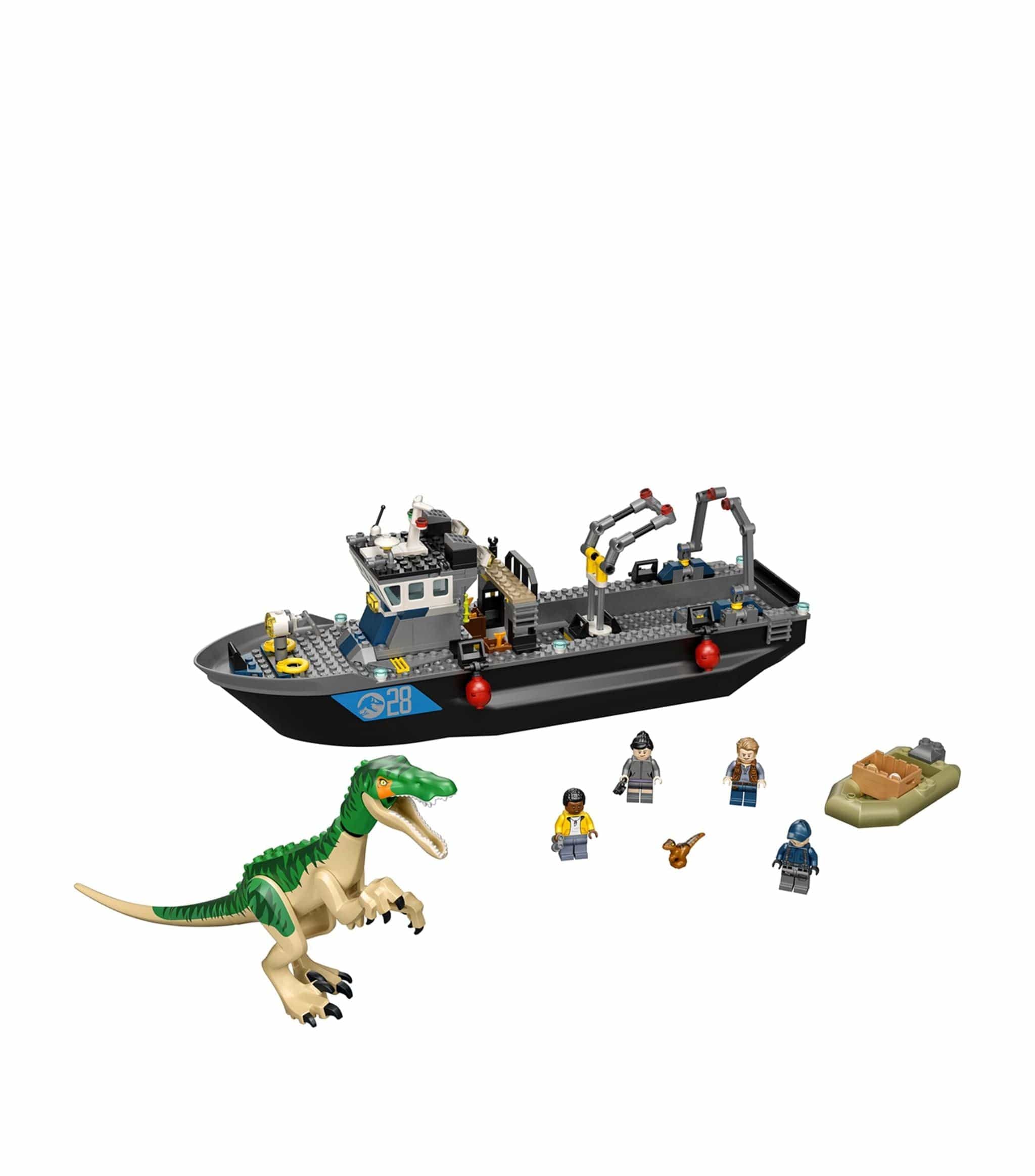 LEGO Baryonyx Dinosaur Boat Escape