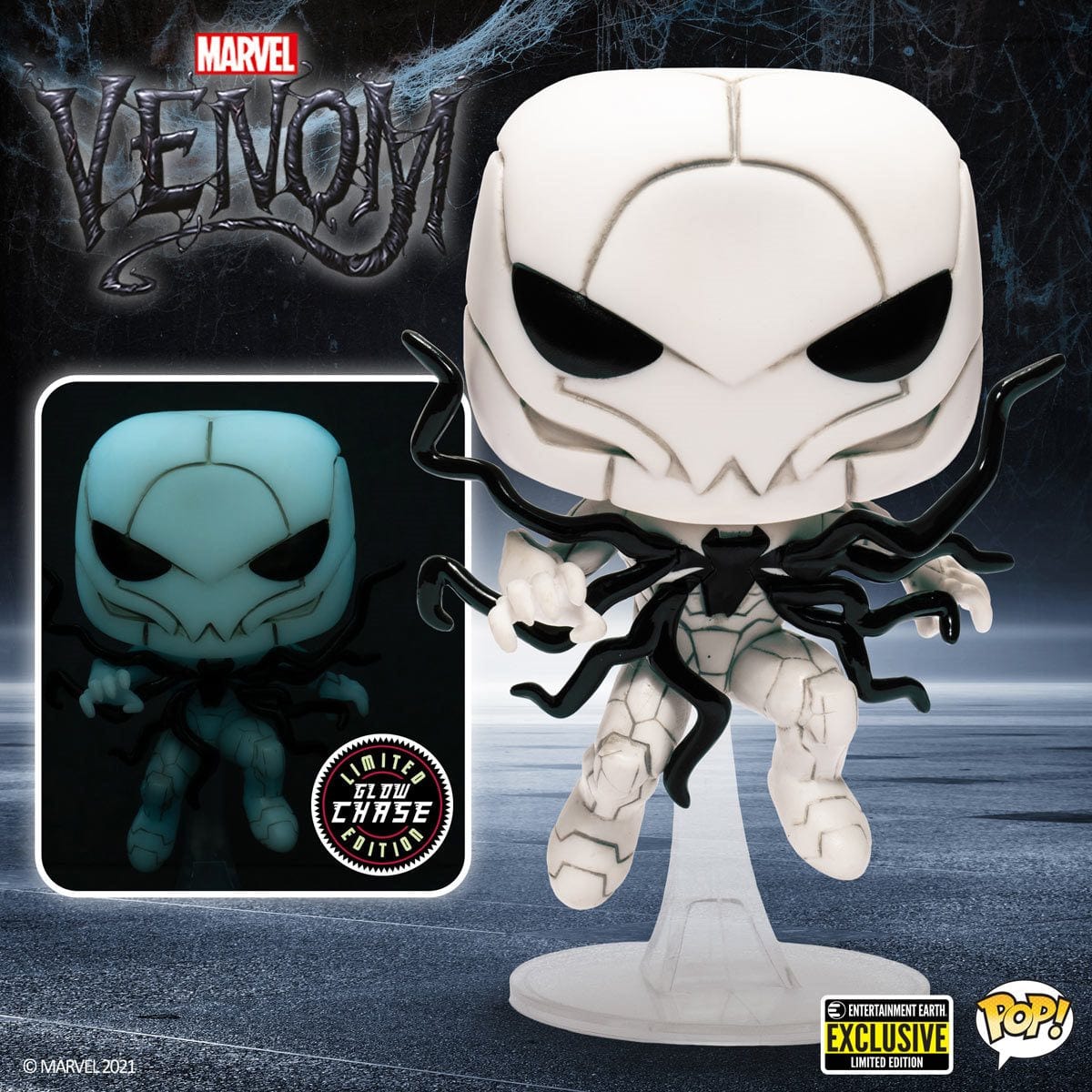 Venom Poison Spider-Man Pop! Vinyl Figure - Entertainment Earth Exclusive Media 3