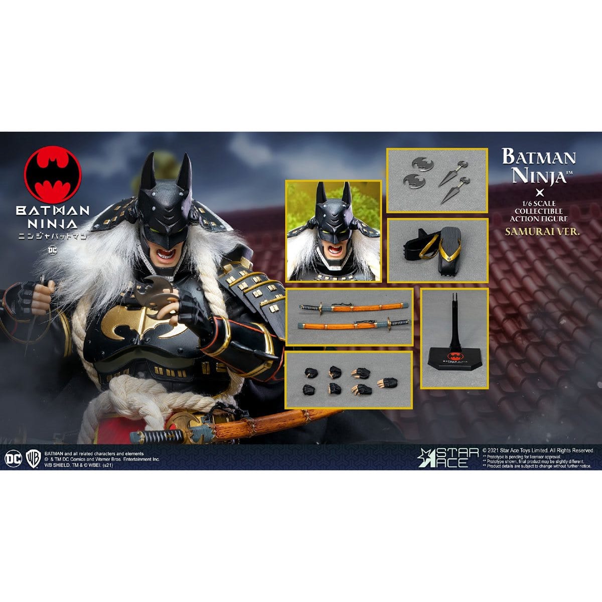 Batman Ninja 2.0 Samurai 1:6 Scale Action Figure