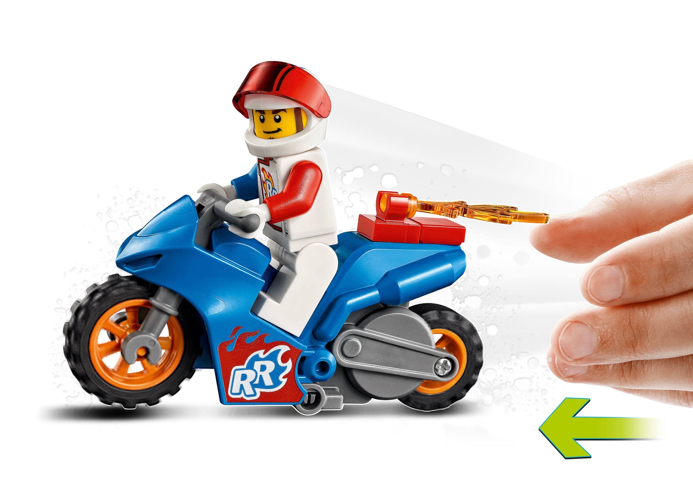 LEGO® City Rocket Stunt Bike 60298