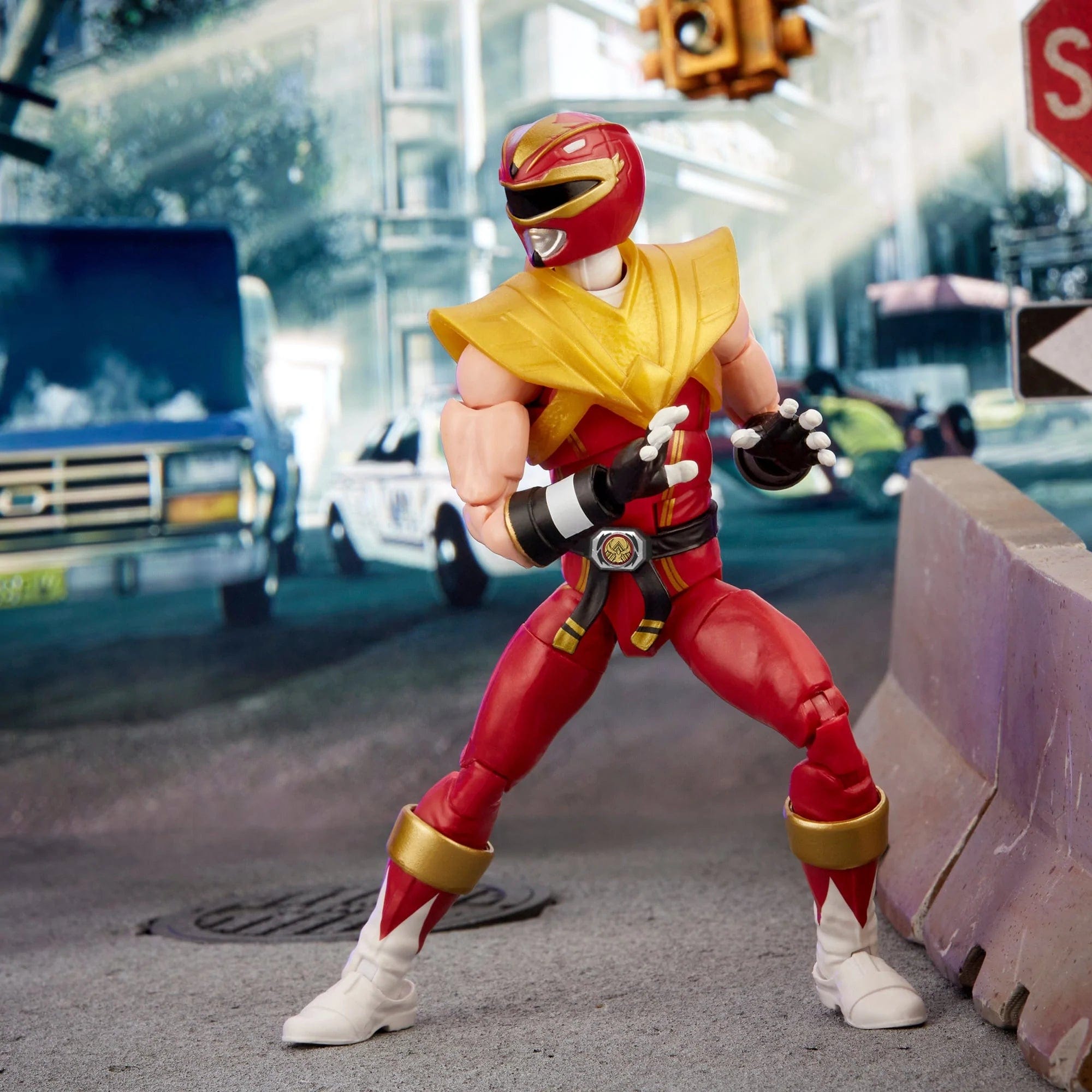 Power Rangers X Street Fighter Lightning Collection Morphed Ken Soaring Falcon Media Movement