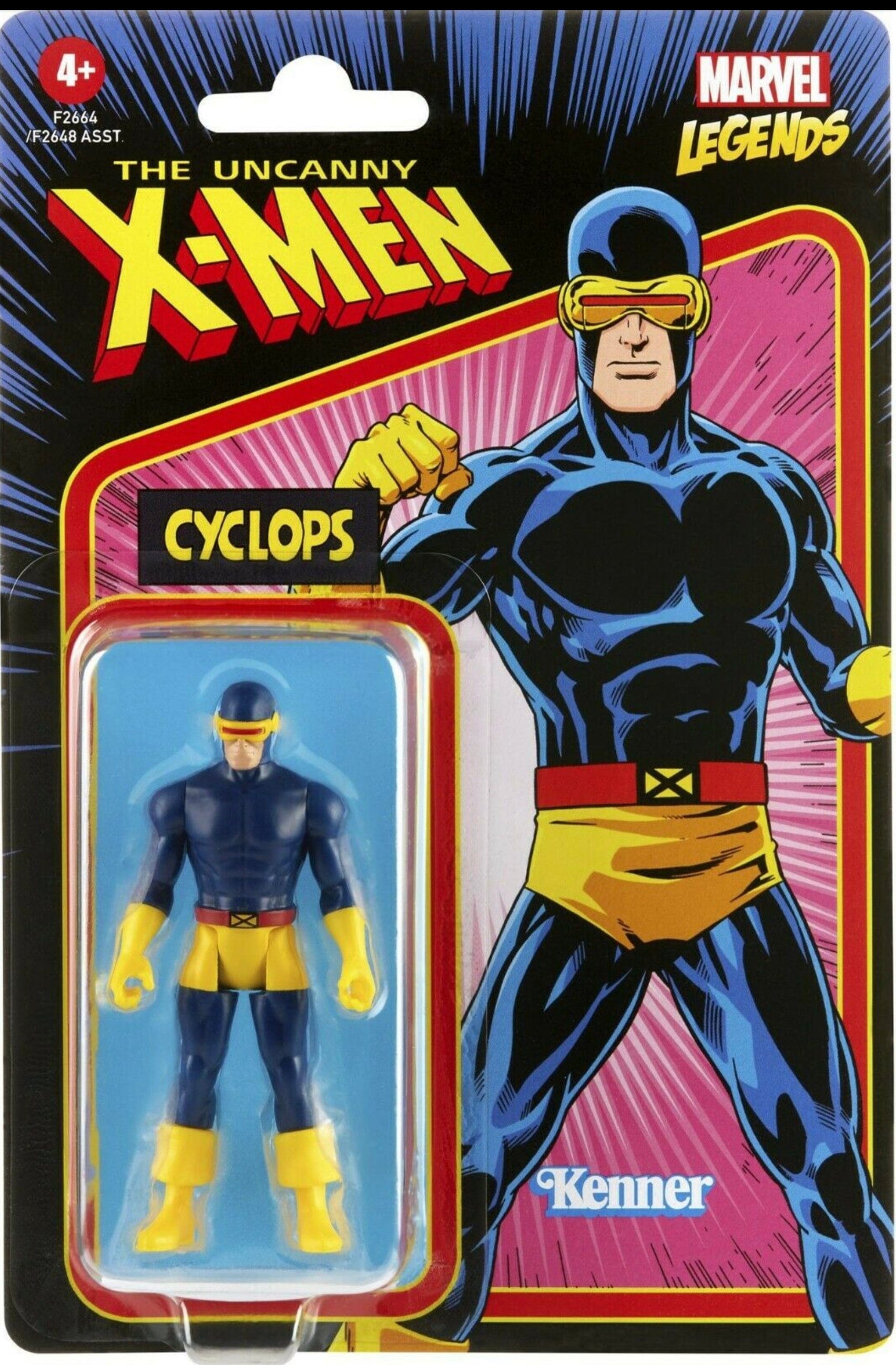 Marvel Legends Retro Recollect Cyclops 3.75" X-Men Action Figure