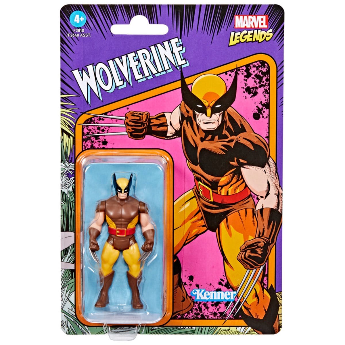 Marvel Legends Retro 375 Collection Wolverine 3 3/4-Inch Action Figure Boxed