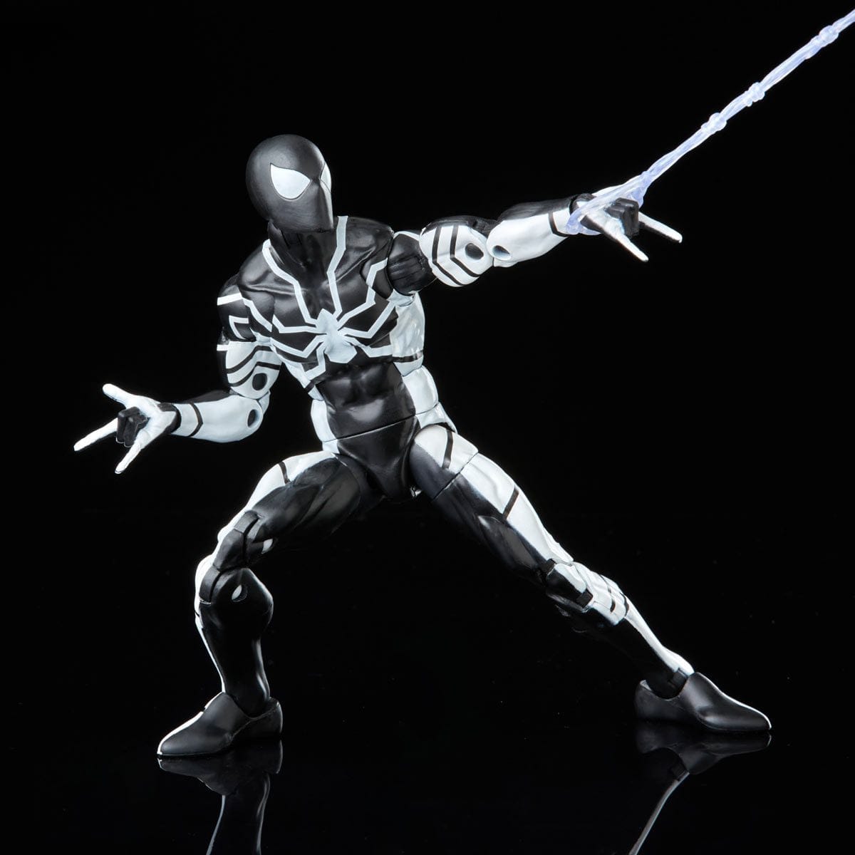 Future Foundation Spider-Man Stealth Suit Hasbro Marvel Legends Series Action Figure Media with web