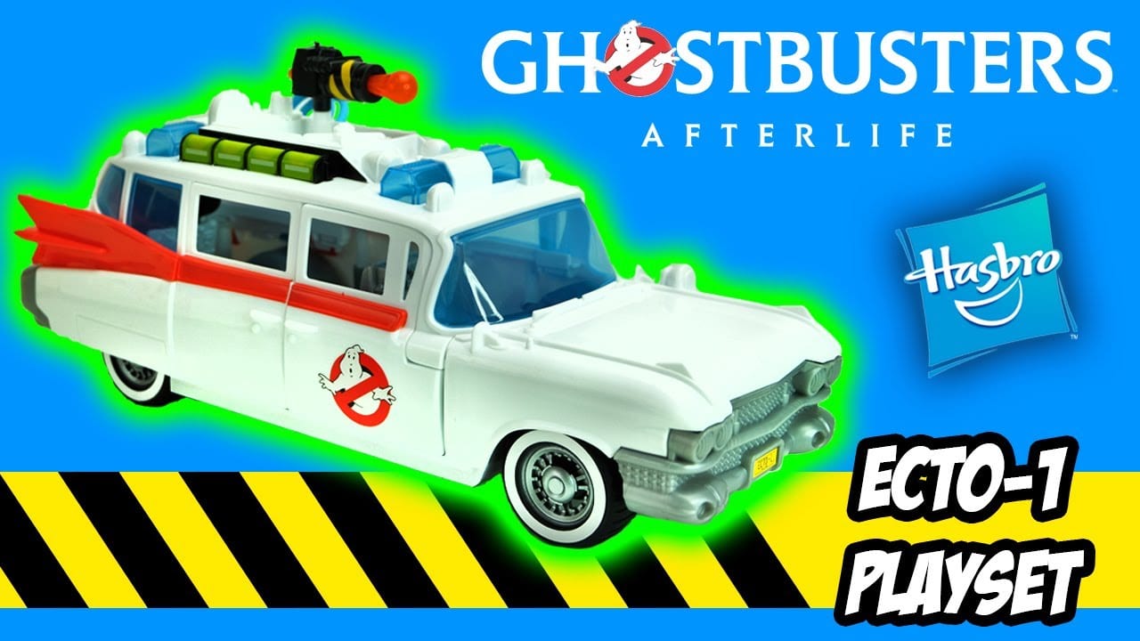 Ghostbusters Movie Ecto-1 Playset with Accessories for Kids Ages 4 and Up for Kids, Collectors, and Fans
