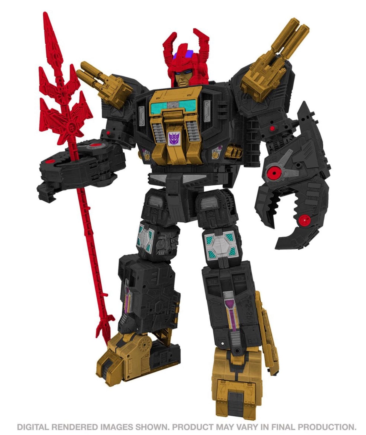 Transformers Generations Selects Black Zarak Exclusive Titan Class
