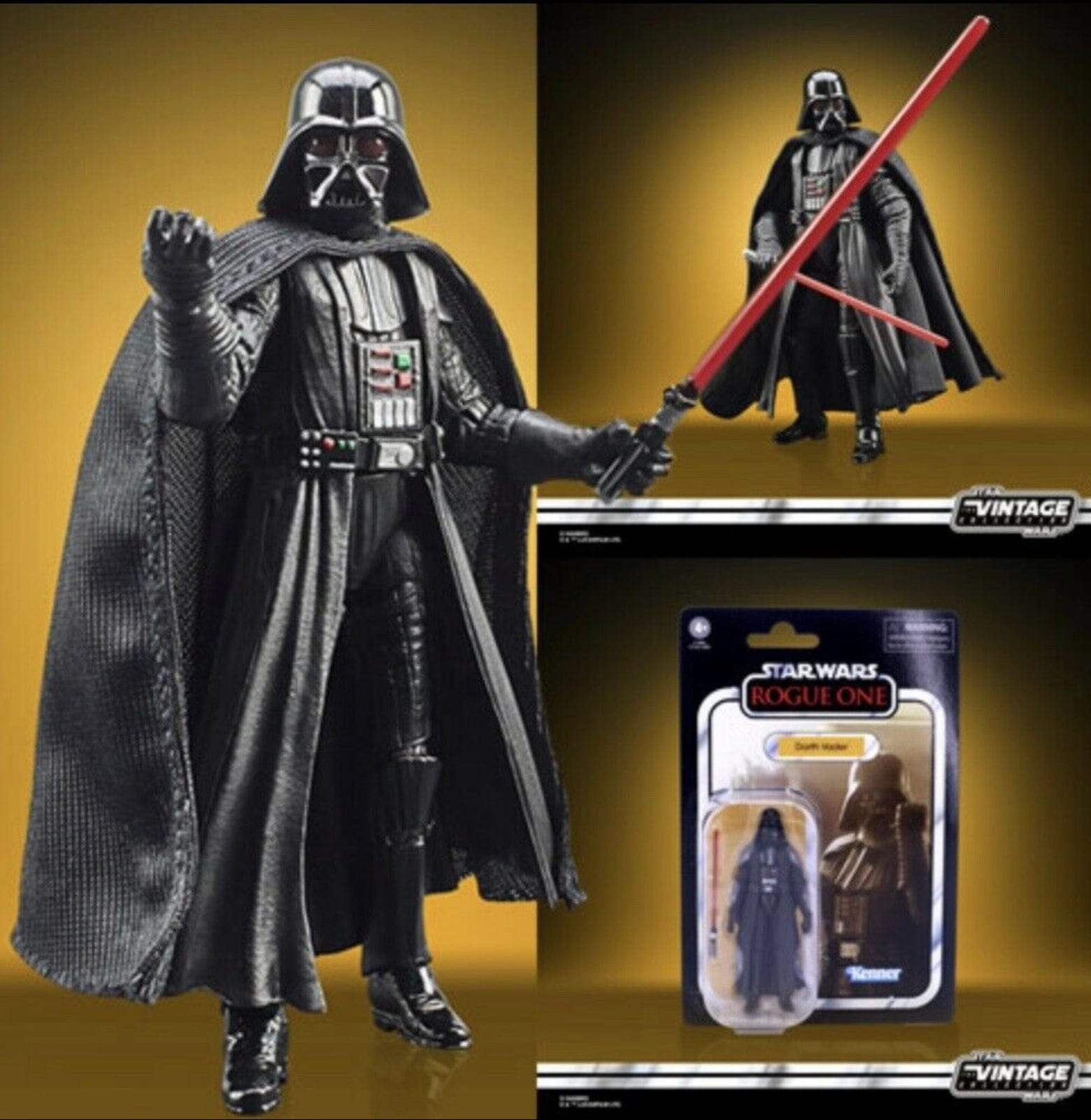 Star Wars The Vintage Collection: Rogue One Darth Vader 3.75-Inch Action Figure