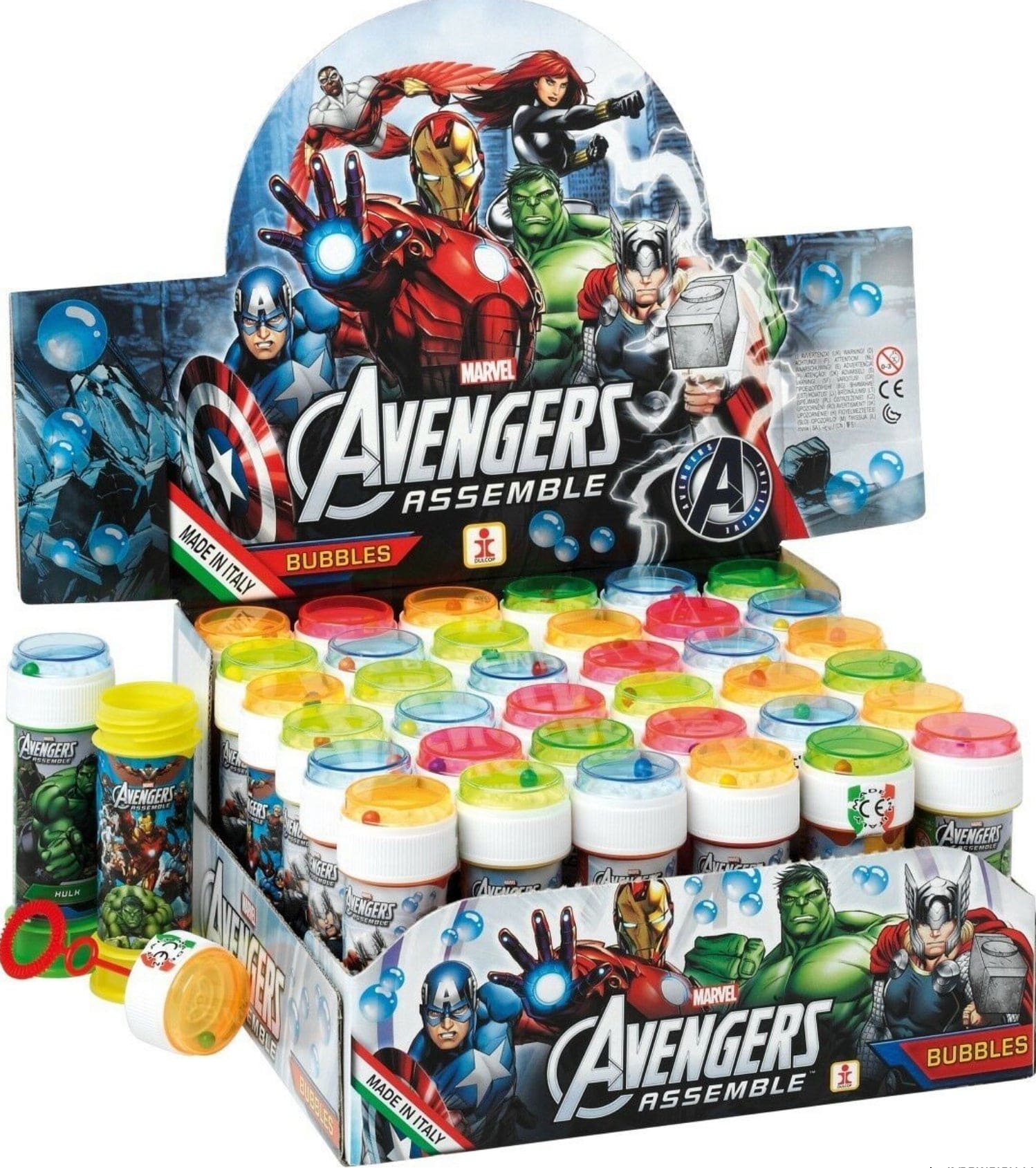 Marvel AVENGERS - PARTY BUBBLES - Boys/Kids Childrens Loot Bag Fillers Toys Gift