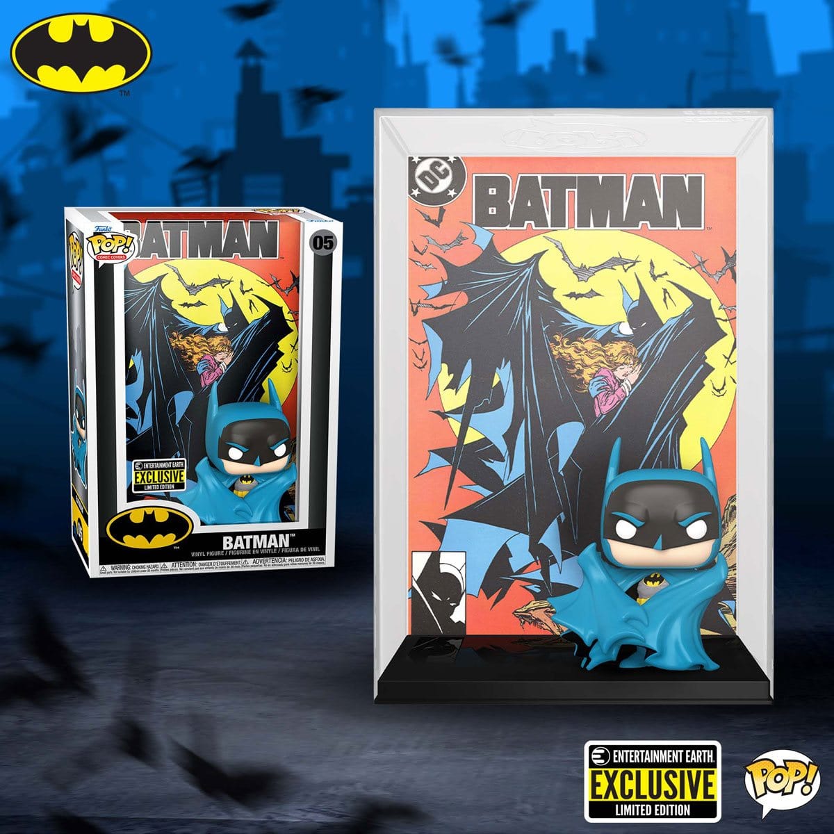 DC Comics Batman McFarlane Pop! Comic Cover with Case - EE Exclusive Media 2 of 6