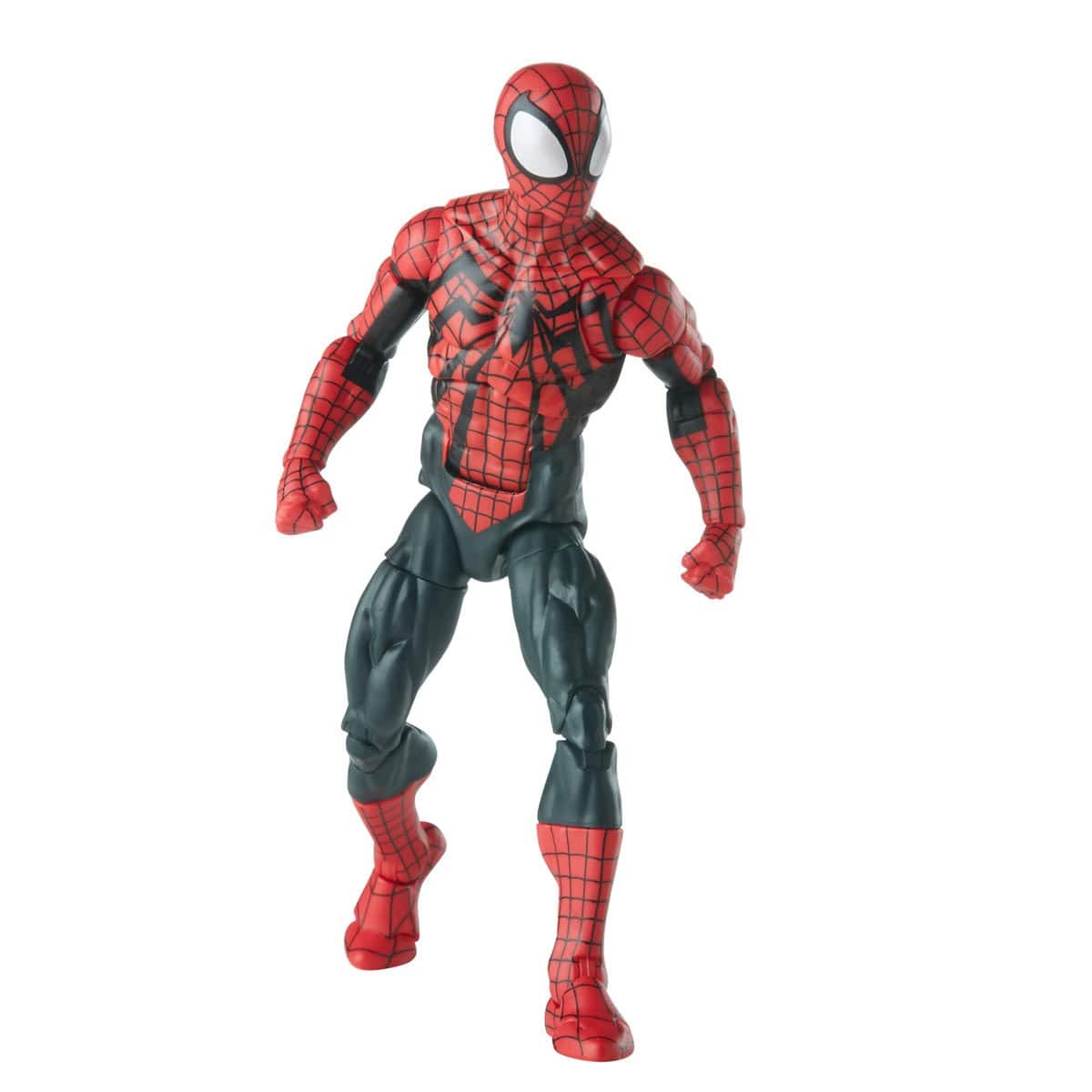 Spider-Man Retro Marvel Legends Ben Reilly Spider-Man 6-Inch Action Figure Walking
