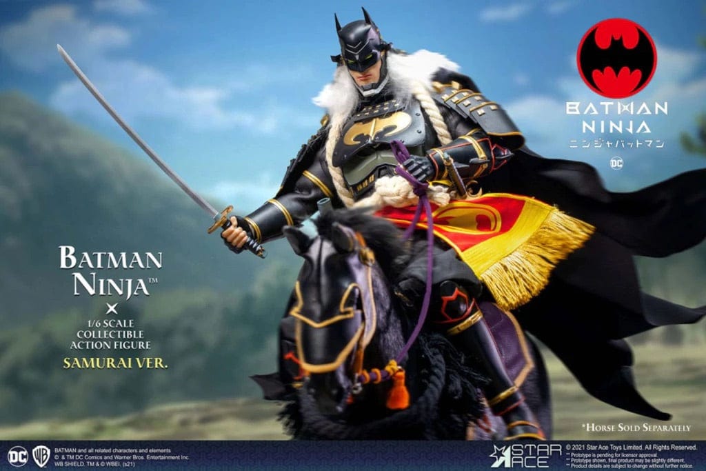 Batman Ninja 2.0 Samurai with Horse Deluxe 1:6 Scale Action Figure