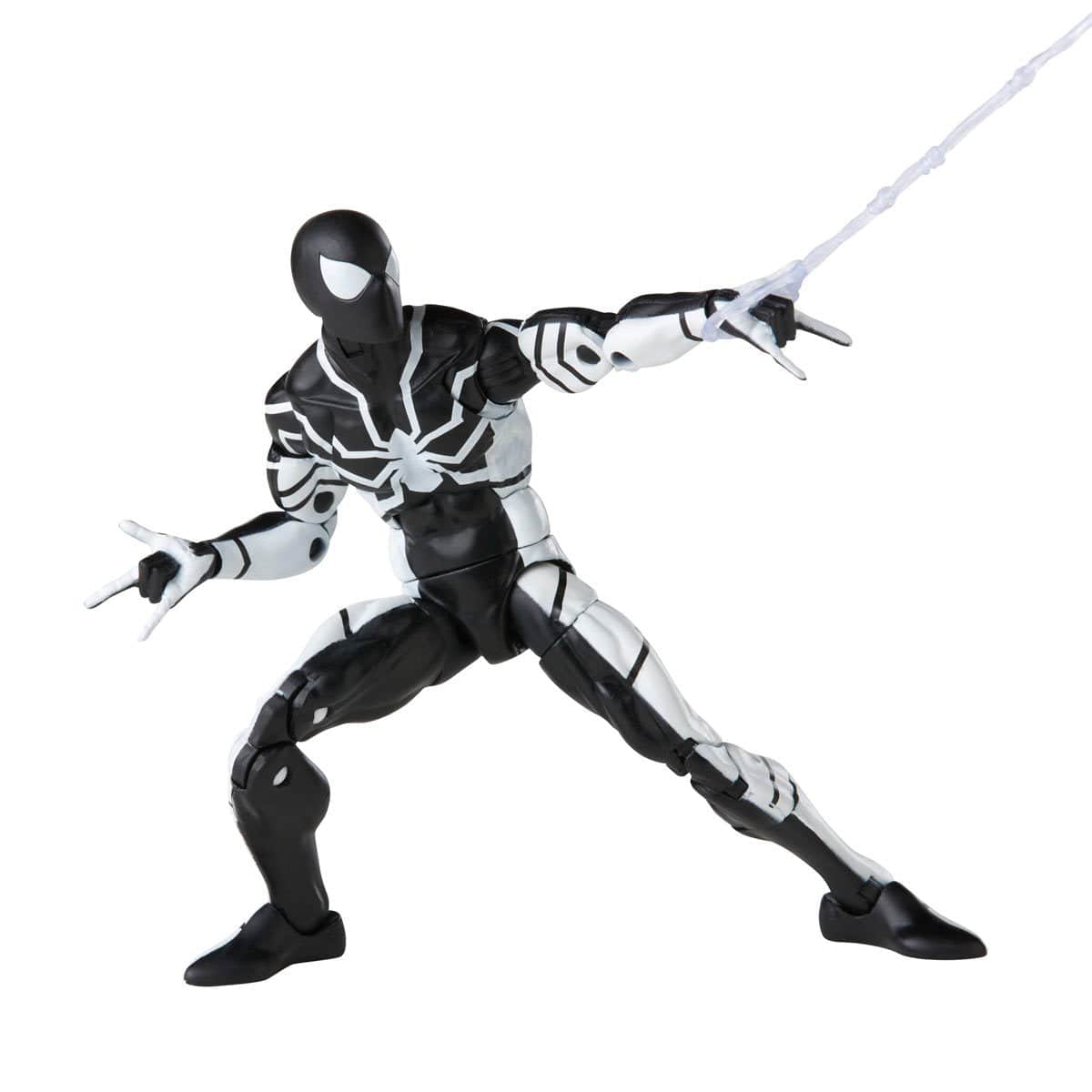 Future Foundation Spider-Man Stealth Suit Hasbro Marvel Legends Series Action Figure with web