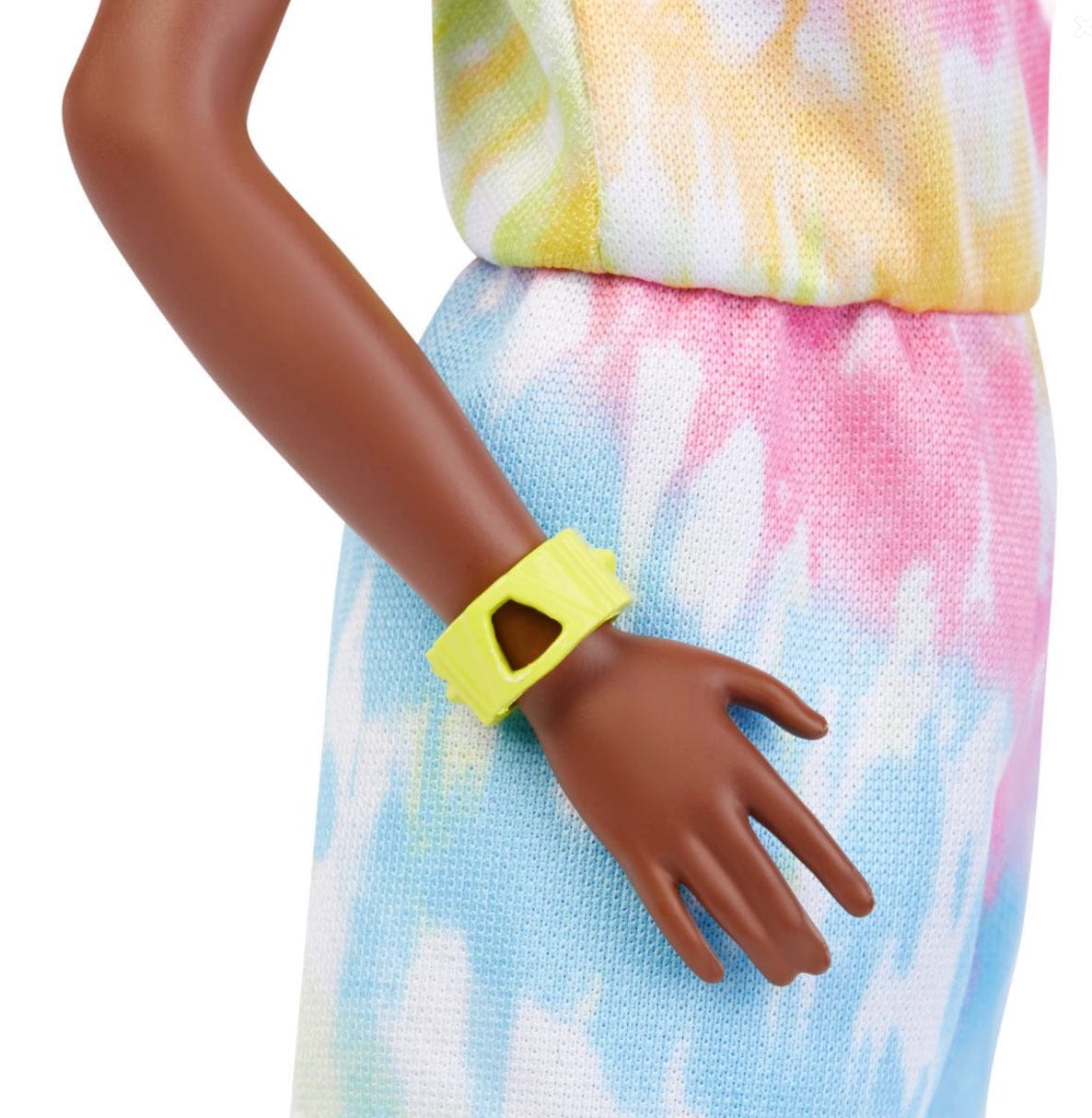 Barbie Fashionista Doll #180 with Multi-Color Tie-Dye Romper