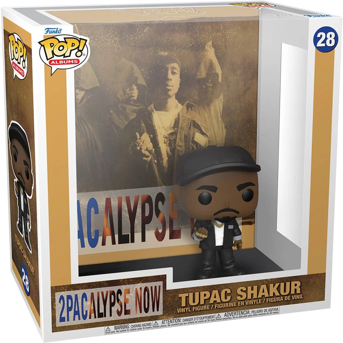 Funko Tupac 2pacalypse Now Pop! Album Figure with Case