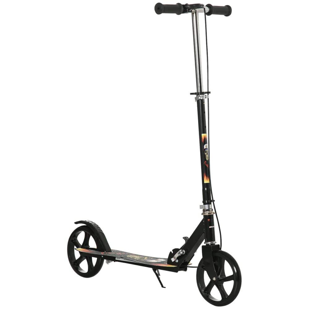 Foldable Kick Scooter for Kids w/ Adjustable Height, Break, Big Wheels