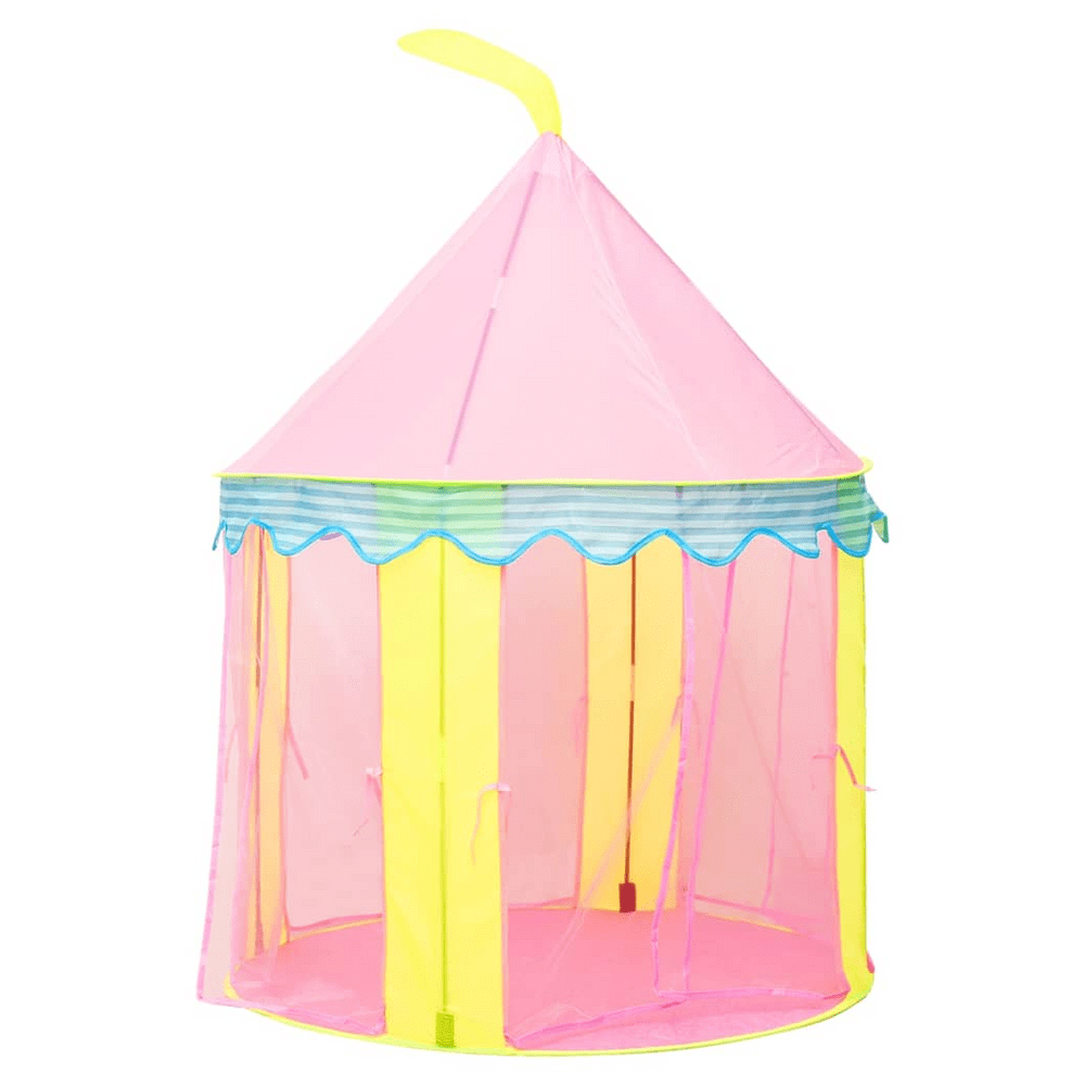 Children Play Tent with 250 Balls Pink 100x100x127 cm